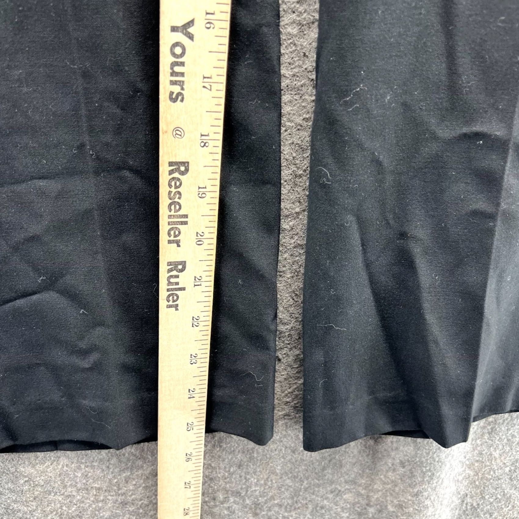 Trina Turk Trina Turk Pants Womens 2 Black Stretch Dress Slacks Wide Leg Trousers LA Size 26" / US 2 / IT 38 - 4 Thumbnail