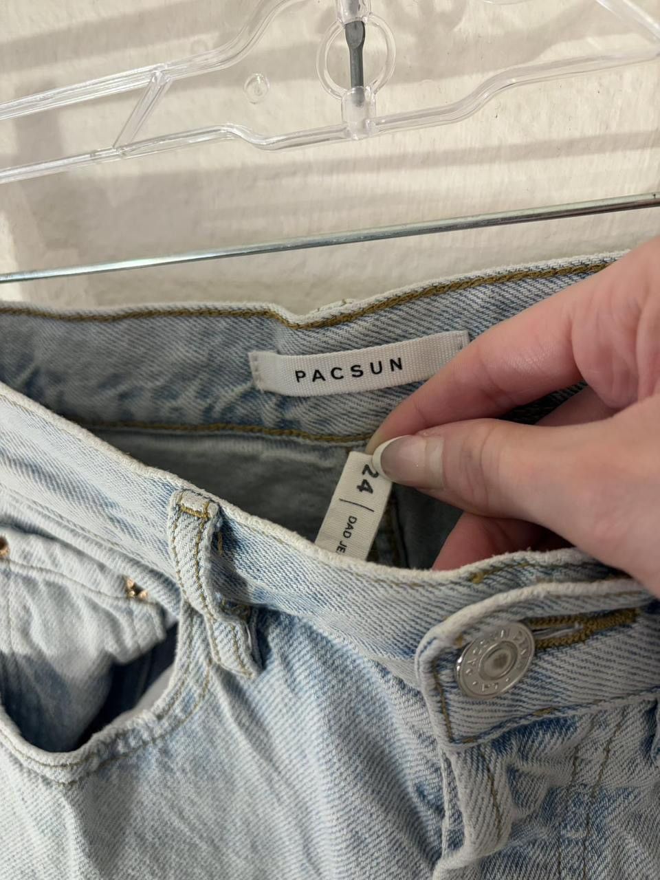 Pacsun pacsun light wash dad jeans Size 24" / US 00 / IT 34 - 3 Thumbnail