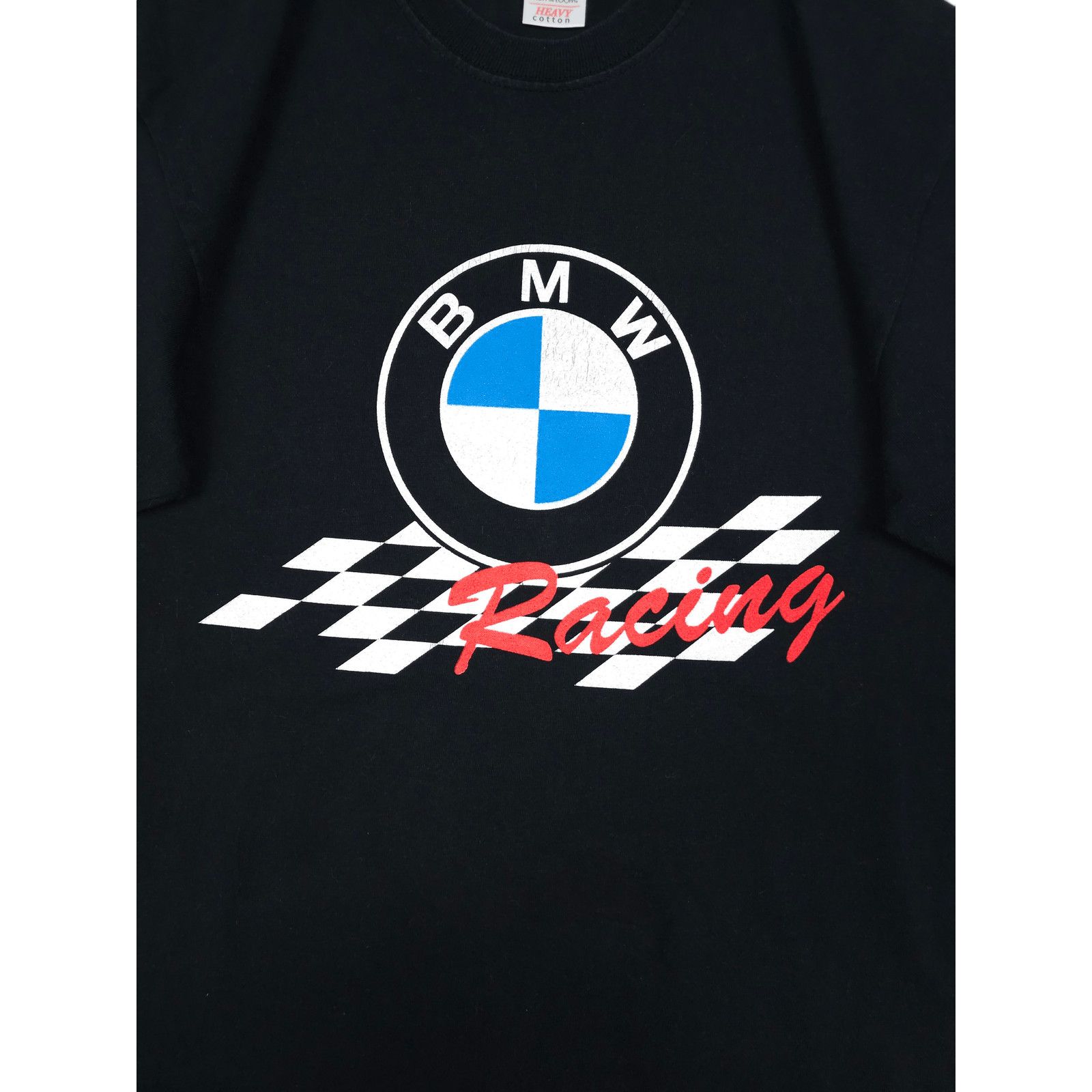 BMW 💎 Vintage BMW Racing Big Logo Black Tee T-shirt Size M Size US M / EU 48-50 / 2 - 3 Thumbnail