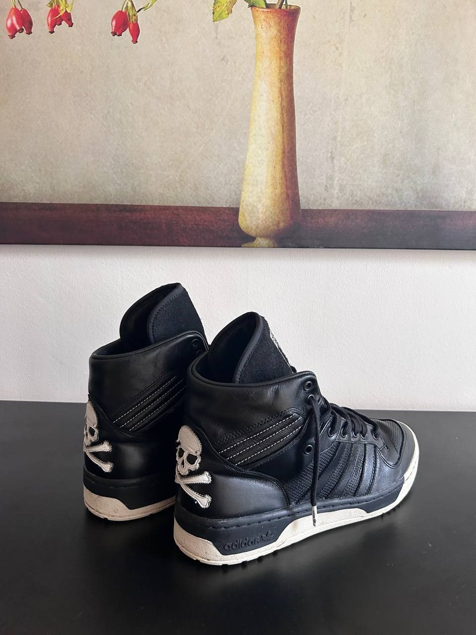 image of Adidas Rivalry Hi - Mastermind Japan Sample Shoes in Black, Men's (Size 9)