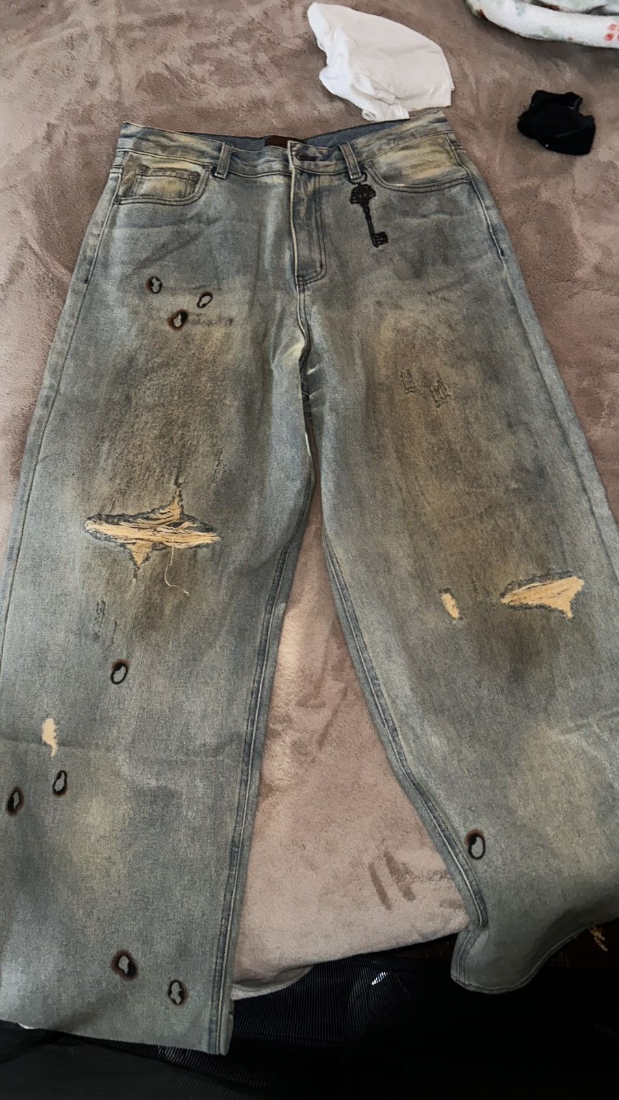 Birth of Royal Child Birth of a royal child denim key pants Size US 34 / EU 50 - 5 Thumbnail