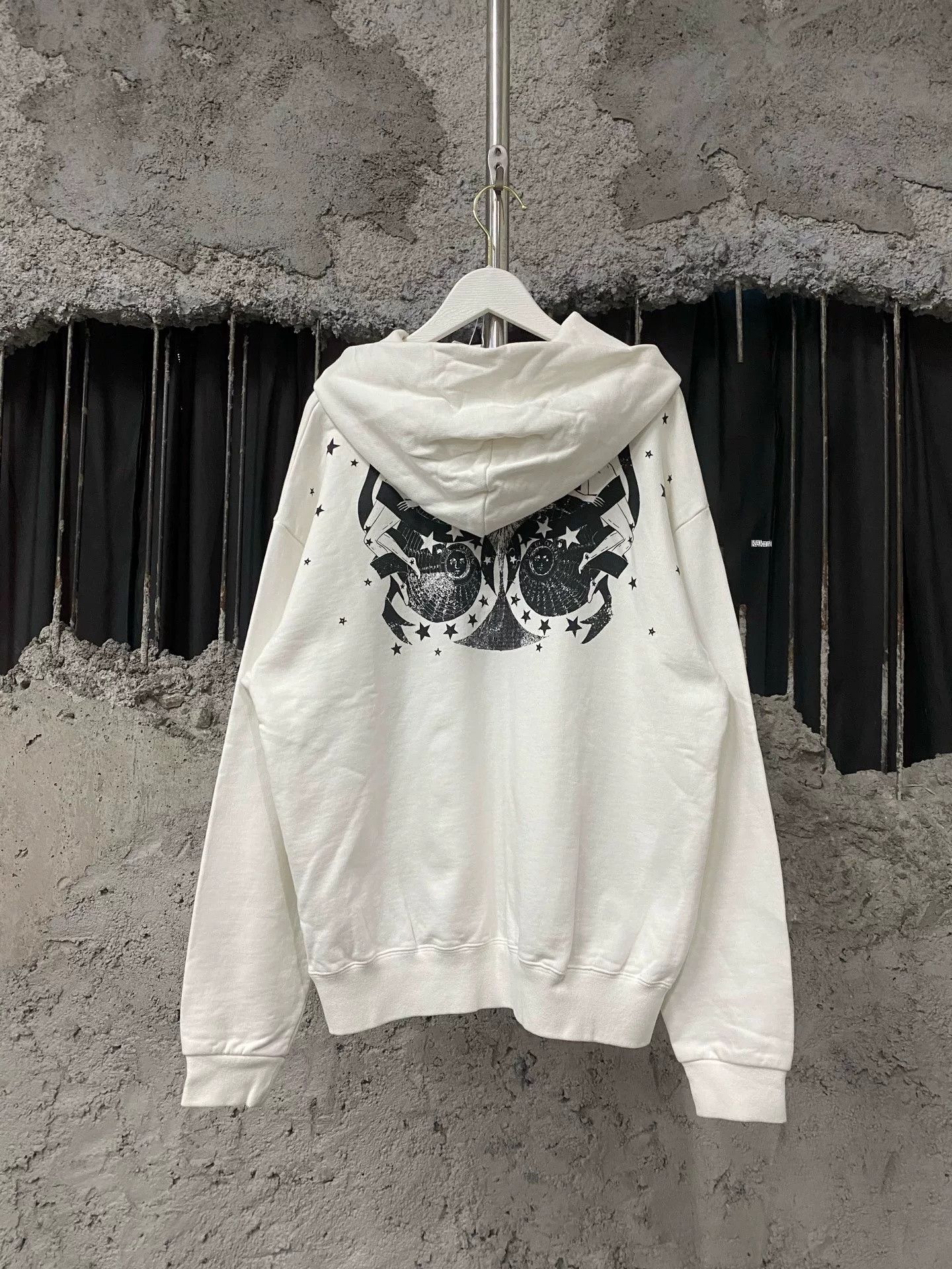 Givenchy Givenchy White Hoodie Size US M / EU 48-50 / 2 - 2 Thumbnail