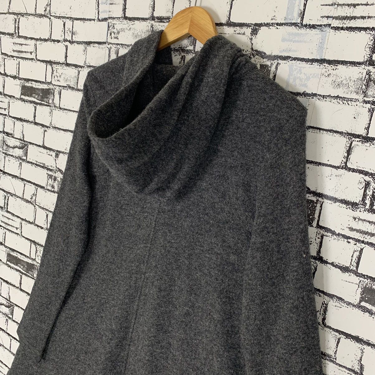Sunao Kuwahara Wool Cloak Cape Size M / US 6-8 / IT 42-44 - 8 Thumbnail