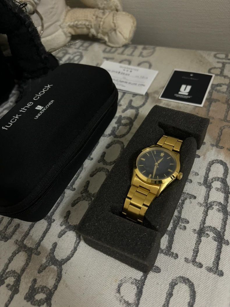 Undercover Gold Watch Fuck The Clock-2506