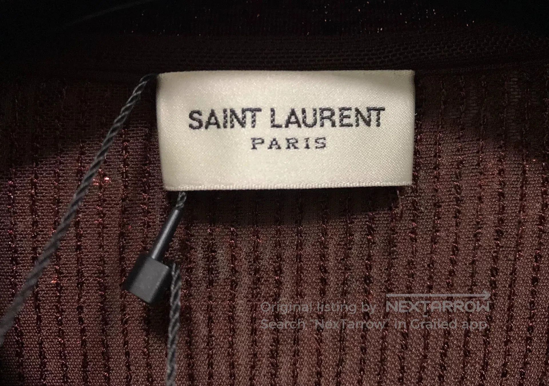 Saint Laurent Paris Saint Laurent SLP Red Sequin Shirt. Size US XL / EU 56 / 4 - 3 Thumbnail