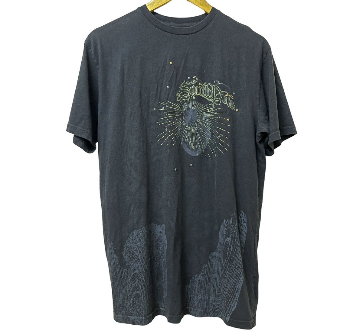 Affliction × Southpole × Vintage Vintage Southpole Gothic Hearts Y2k T Shirt Size US M / EU 48-50 / 2 - 1 Thumbnail