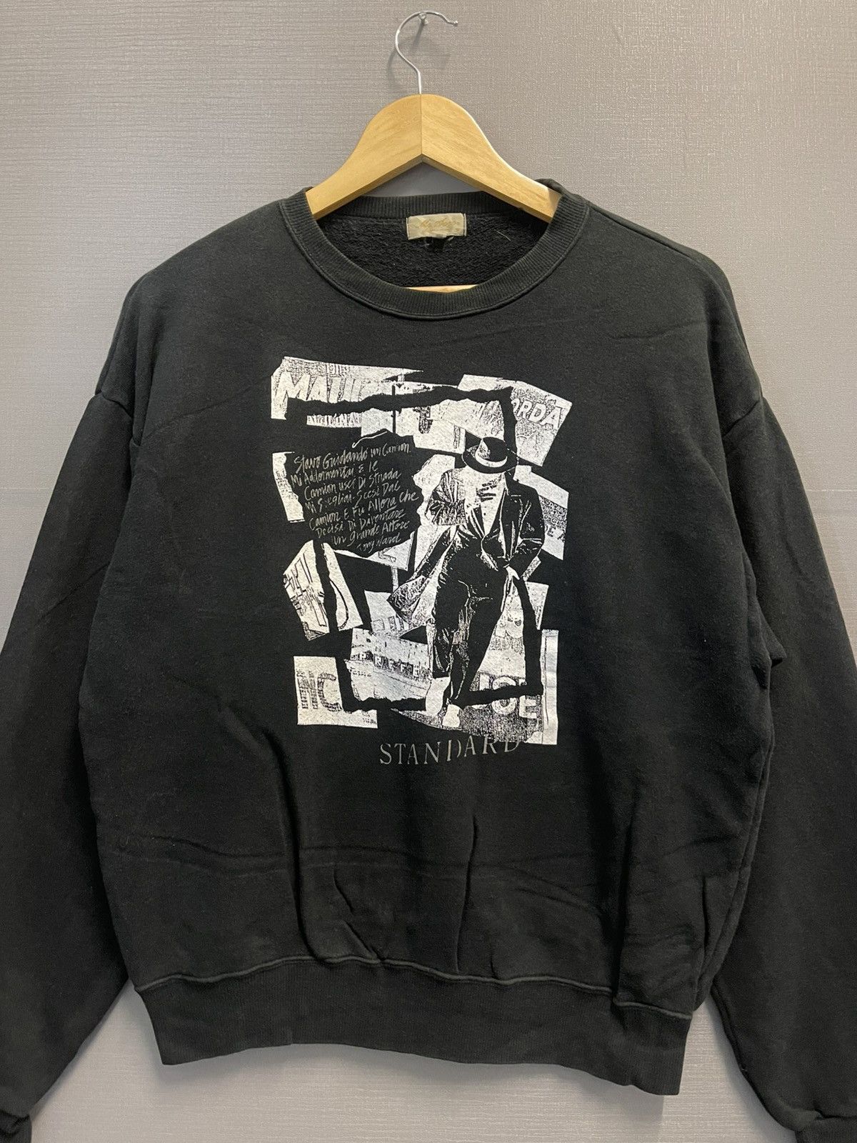 Vintage Vintage Mr. Solo Classic Mind Sweatshirt Size US M / EU 48-50 / 2 - 2 Thumbnail
