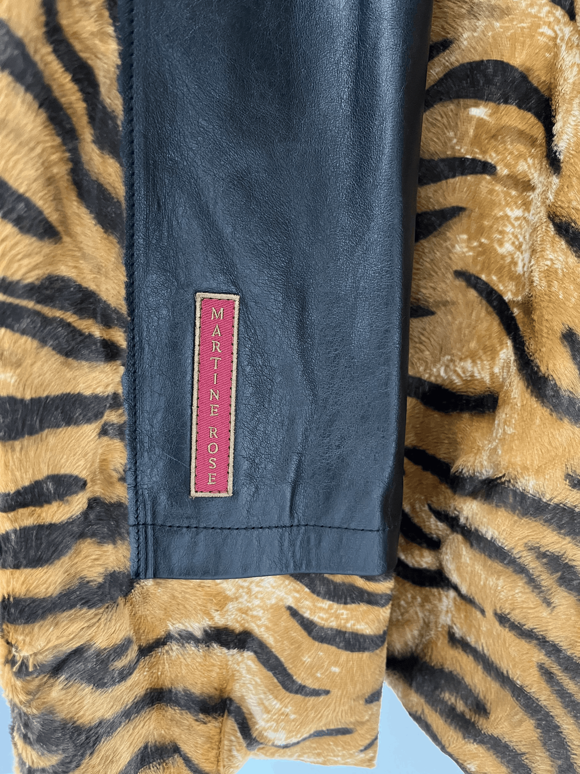 Martine Rose Leopard Reversible Leather Coat Size US M / EU 48-50 / 2 - 5 Thumbnail