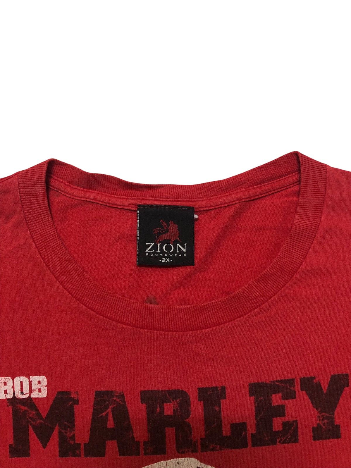 Band Tees × Bob Marley × Vintage Vintage Bob Marley T-Shirt Size US XXL / EU 58 / 5 - 3 Thumbnail