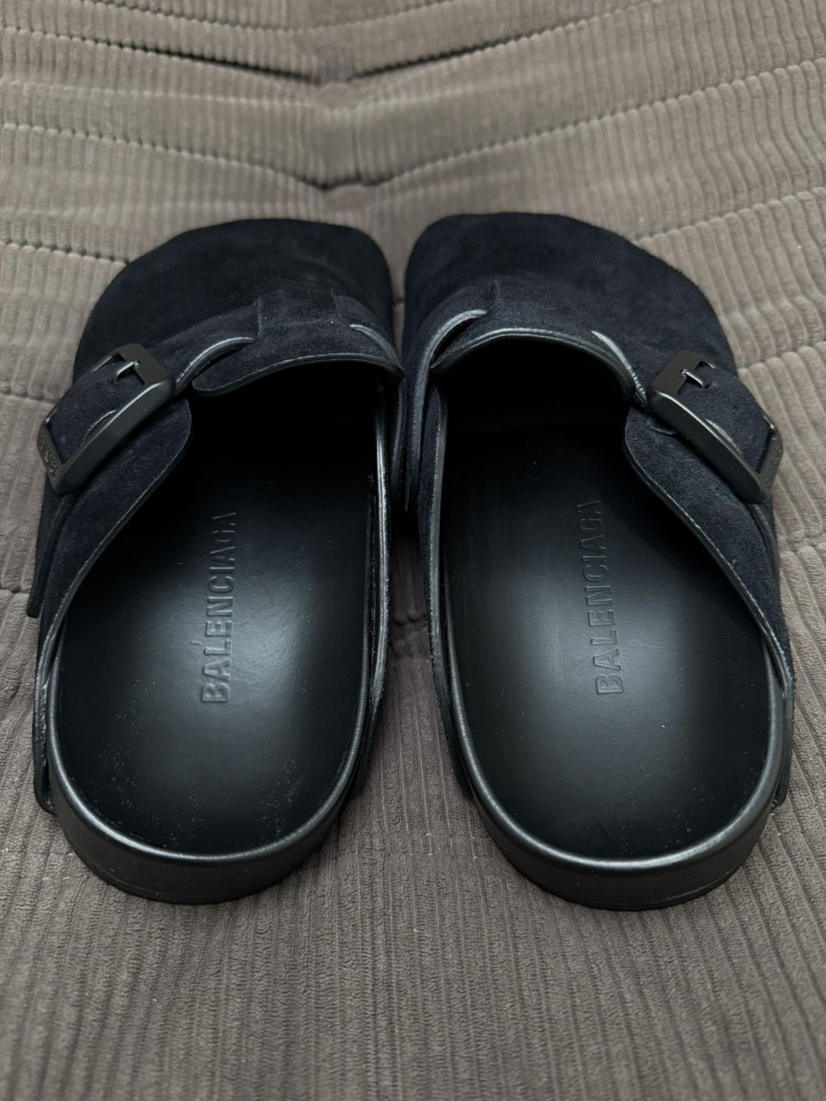 Balenciaga Balenciaga Suede Sunday Mules Size US 9 / IT 39 - 4 Thumbnail