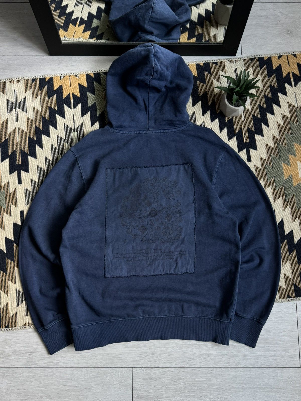 Carhartt Wip Carhartt WIP Verse Patch Garment Dyed Hoodie Size US S / EU 44-46 / 1 - 1 Thumbnail