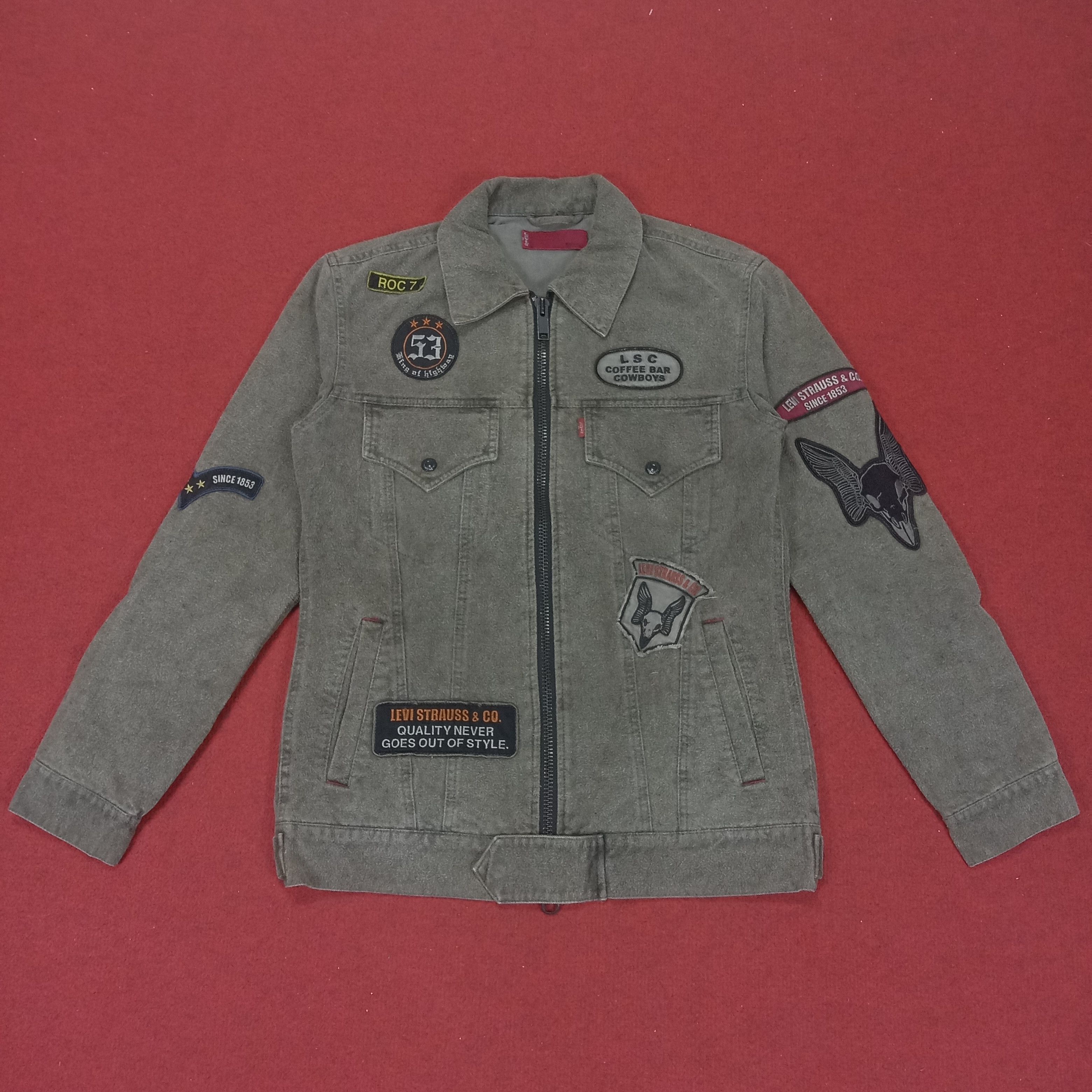 Levi's × Vintage Levis Rare Fashion Style Streetwear Jacket Size US M / EU 48-50 / 2 - 1 Thumbnail