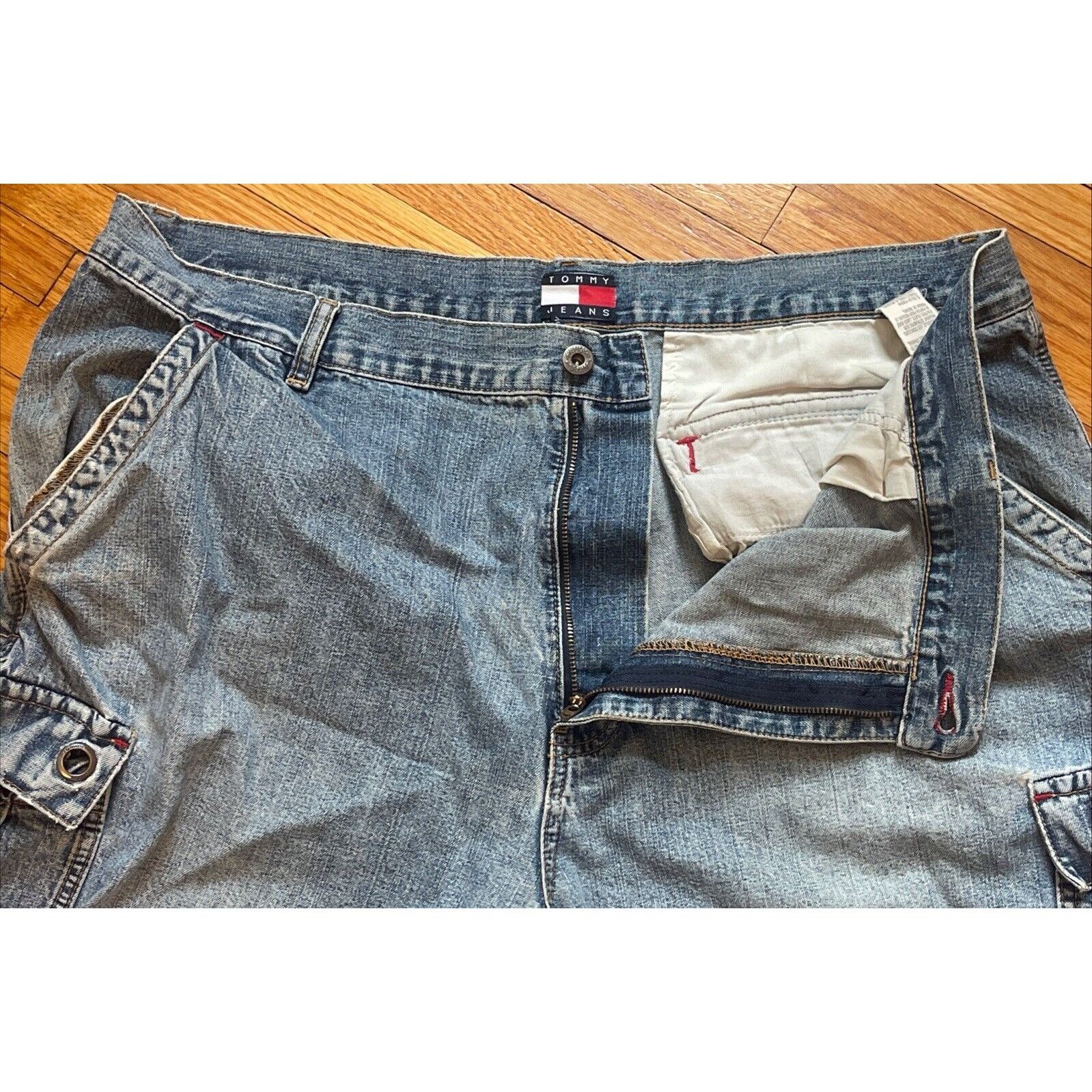 Tommy Hilfiger Vintage 90's Mens Size 40 Tommy Hilfiger Jeans Blue Denim Ca Size US 40 / EU 56 - 7 Thumbnail