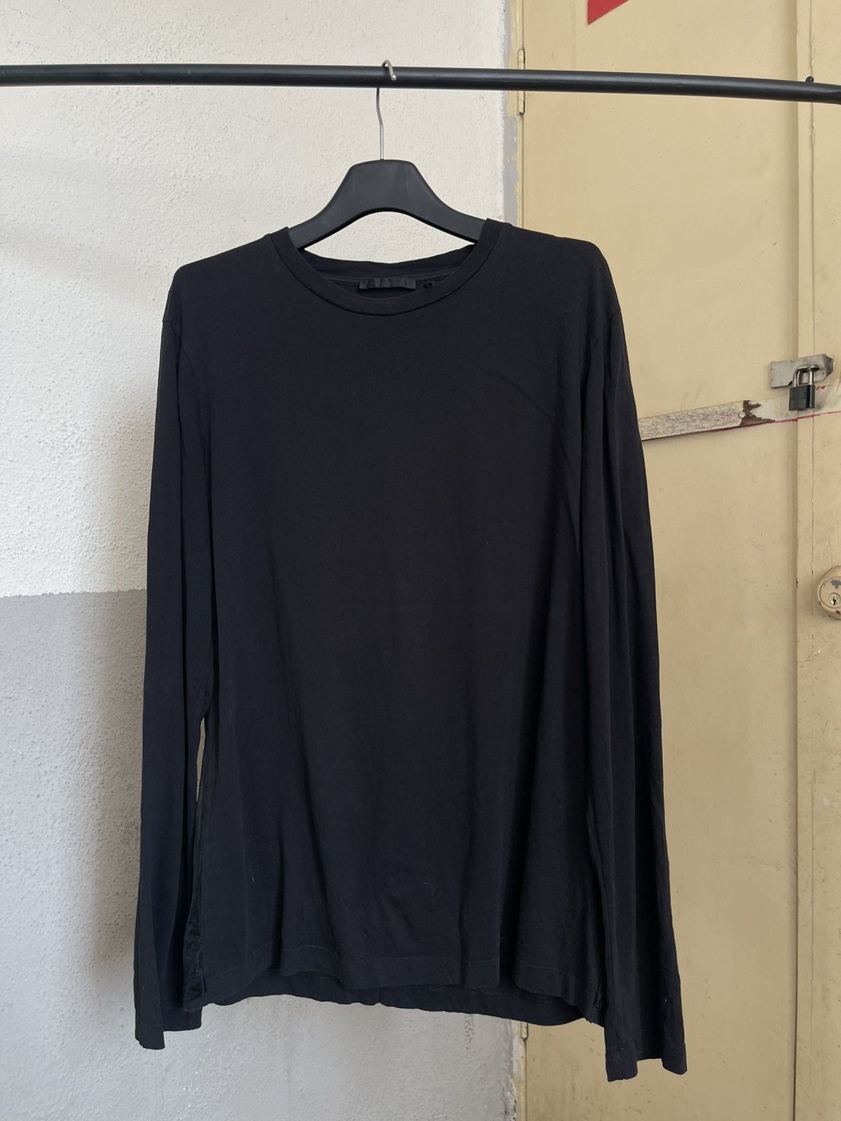 Helmut Lang Helmut Lang Logo Printed Mesh Layered Longsleeve Shirt Size US L / EU 52-54 / 3 - 2 Thumbnail