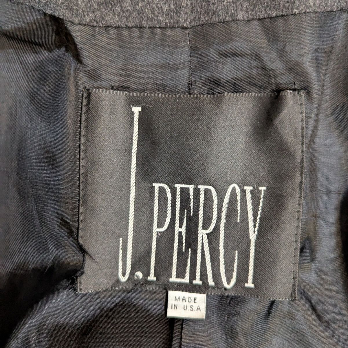 Other J. Percy Double Breasted Peacoat Gray Size 10 Size L / US 10 / IT 46 - 4 Thumbnail