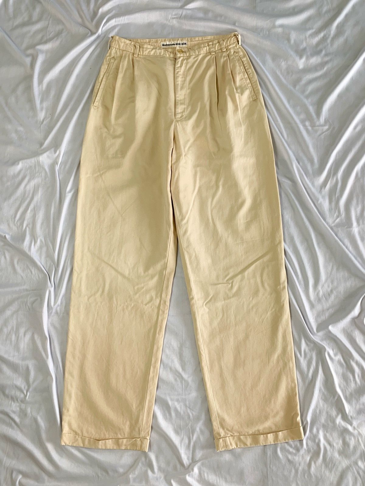 Issey Miyake issey miyake mademoiselle nonnon trouser slack pant Size 27" / US 4 / IT 40 - 3 Thumbnail