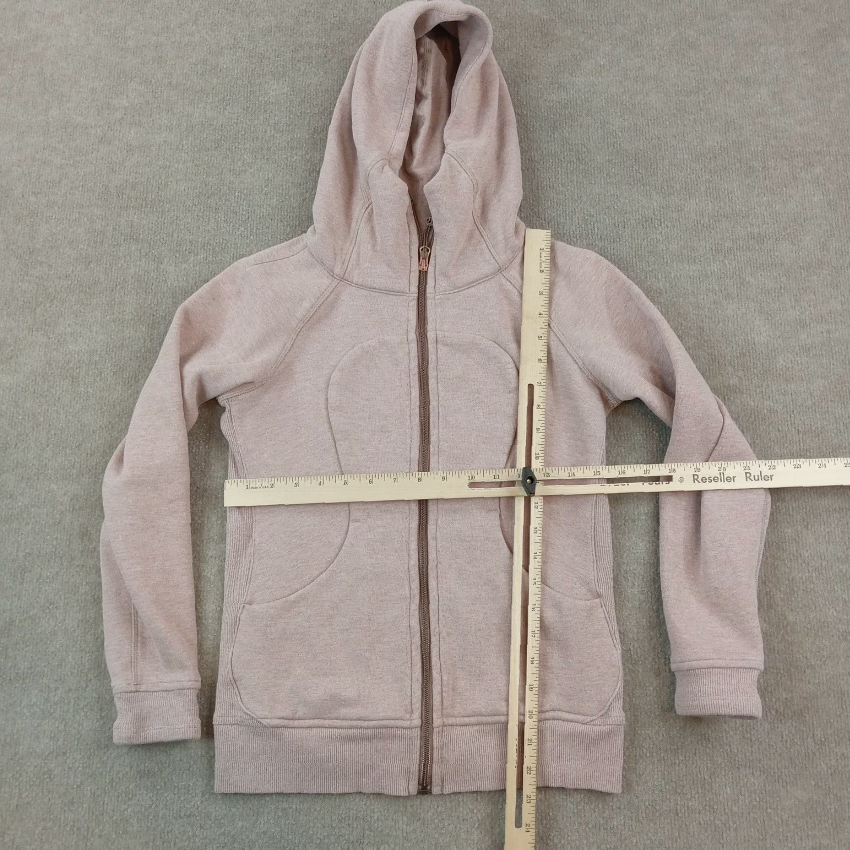 Lululemon Lululemon Hoodie Womens Size 4 Pink Full Zip Hooded Casual Athleisure Size S / US 4 / IT 40 - 2 Thumbnail