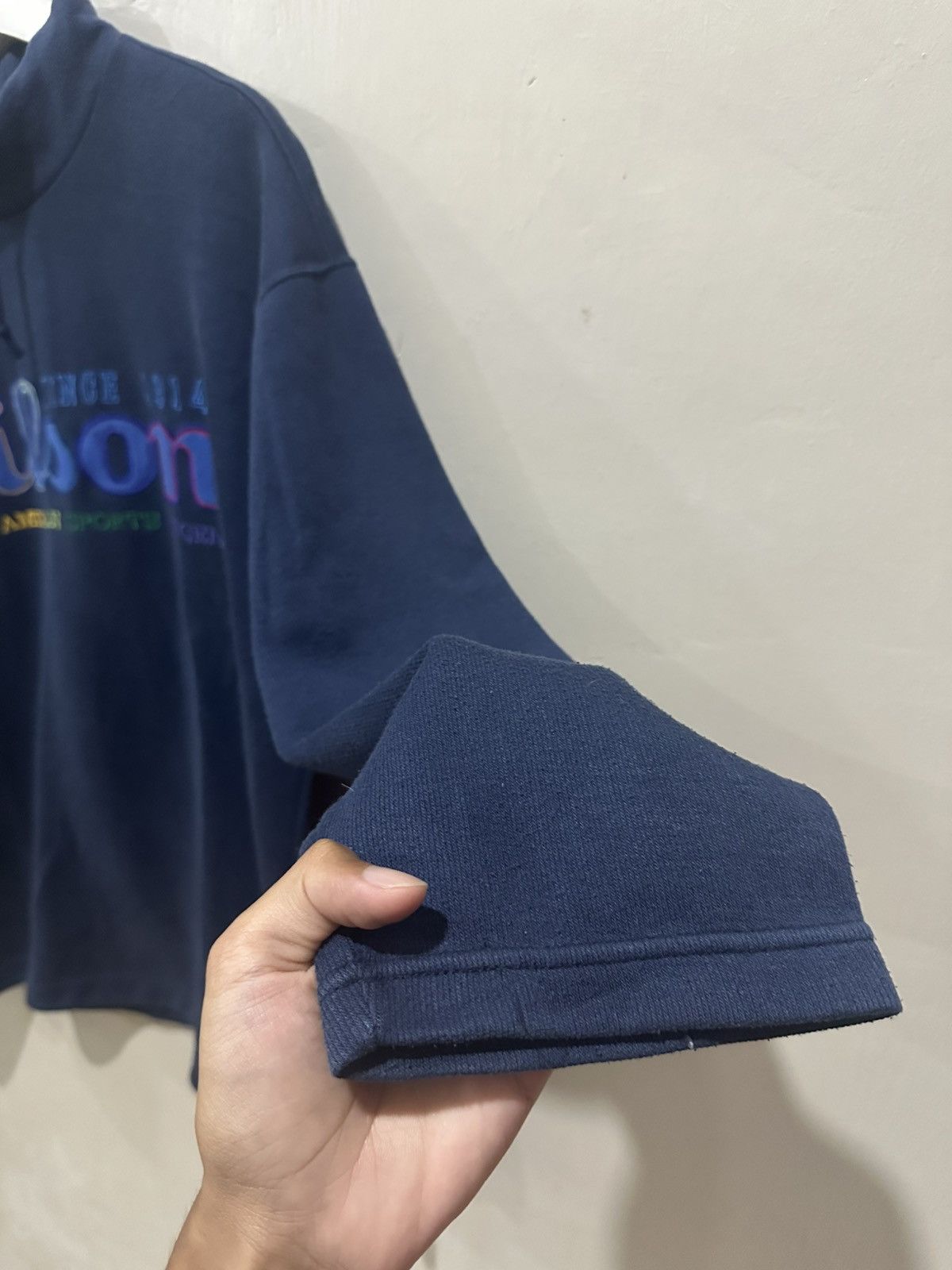 Wilson Wilson x Sweatshirt x Vintage Size US M / EU 48-50 / 2 - 3 Thumbnail