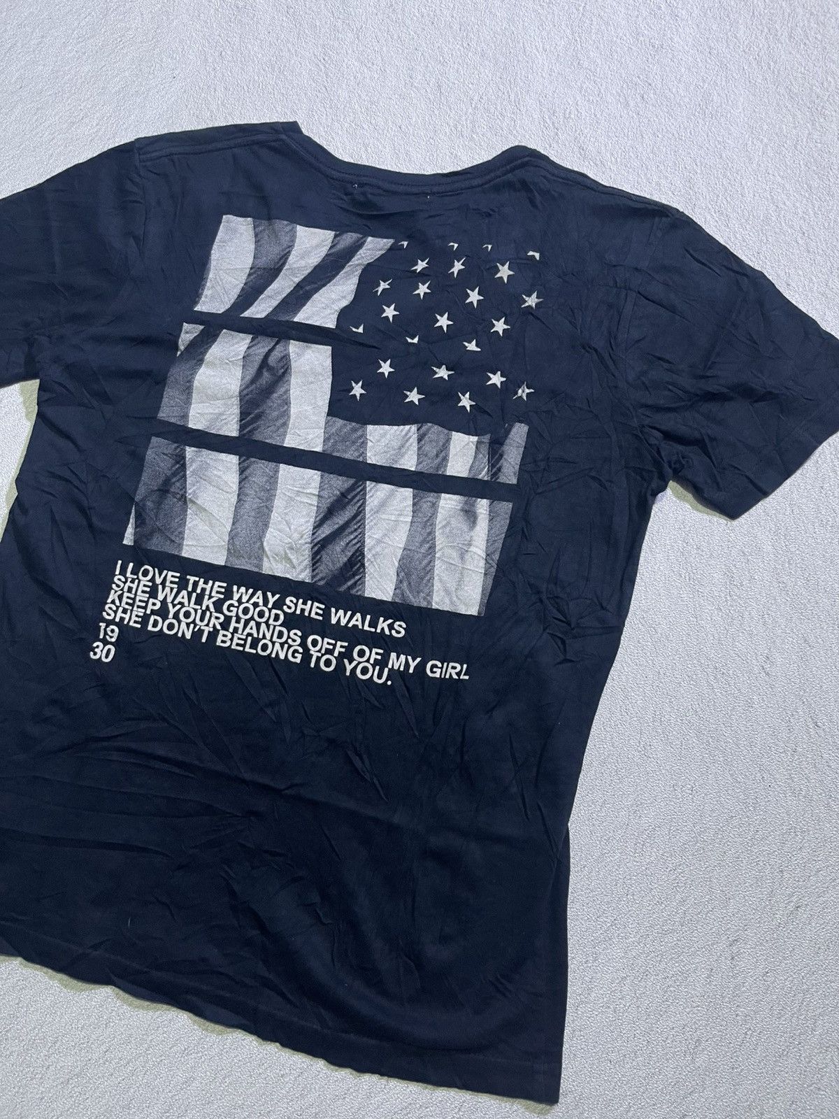 Hysteric Glamour Y2K AZUL short tshirt big print back style Size US M / EU 48-50 / 2 - 2 Thumbnail