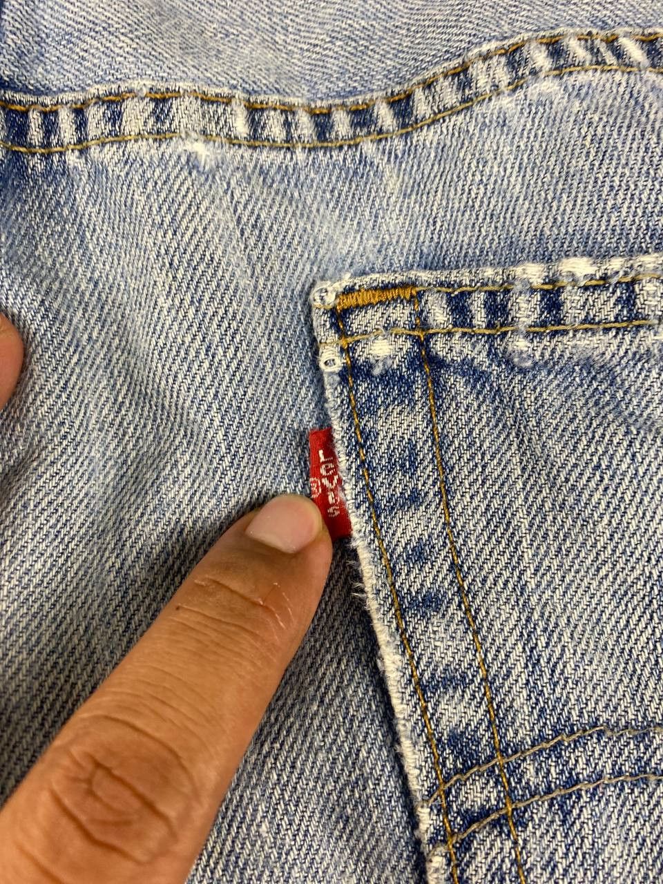 Levi's vintage levis 569 loose straight dirty distressed denim Size US 36 / EU 52 - 4 Thumbnail