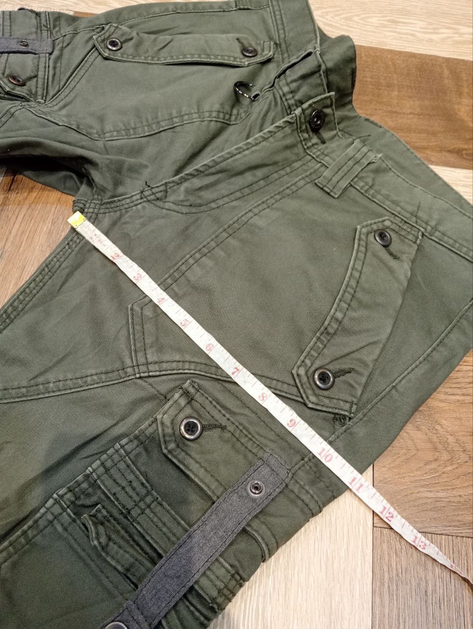 HIDEAWAYS HIDEAWAYS NICOLE JAPAN MULTIPOCKET BANDAGE FLARED PANTS Size US 35 - 21 Thumbnail