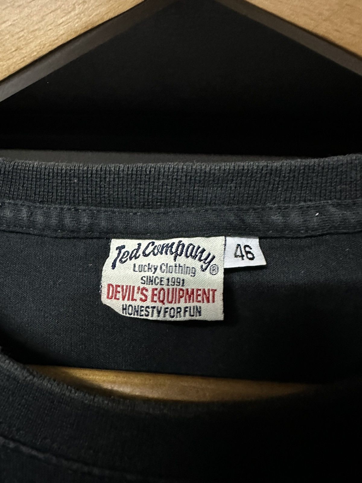 Tedman × Vintage Ted Company Us Air Force Tedman Devil Faded Tee Size US L / EU 52-54 / 3 - 10 Thumbnail