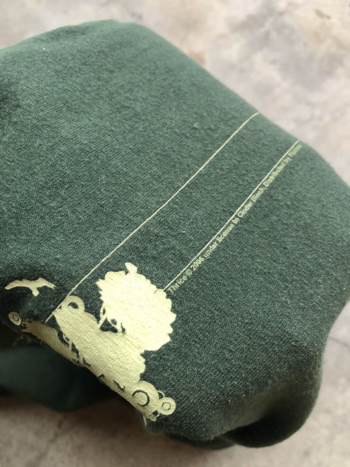 Vintage Y2K 2006 THRICE FADED GREEN BAND TEE Size US M / EU 48-50 / 2 - 3 Thumbnail