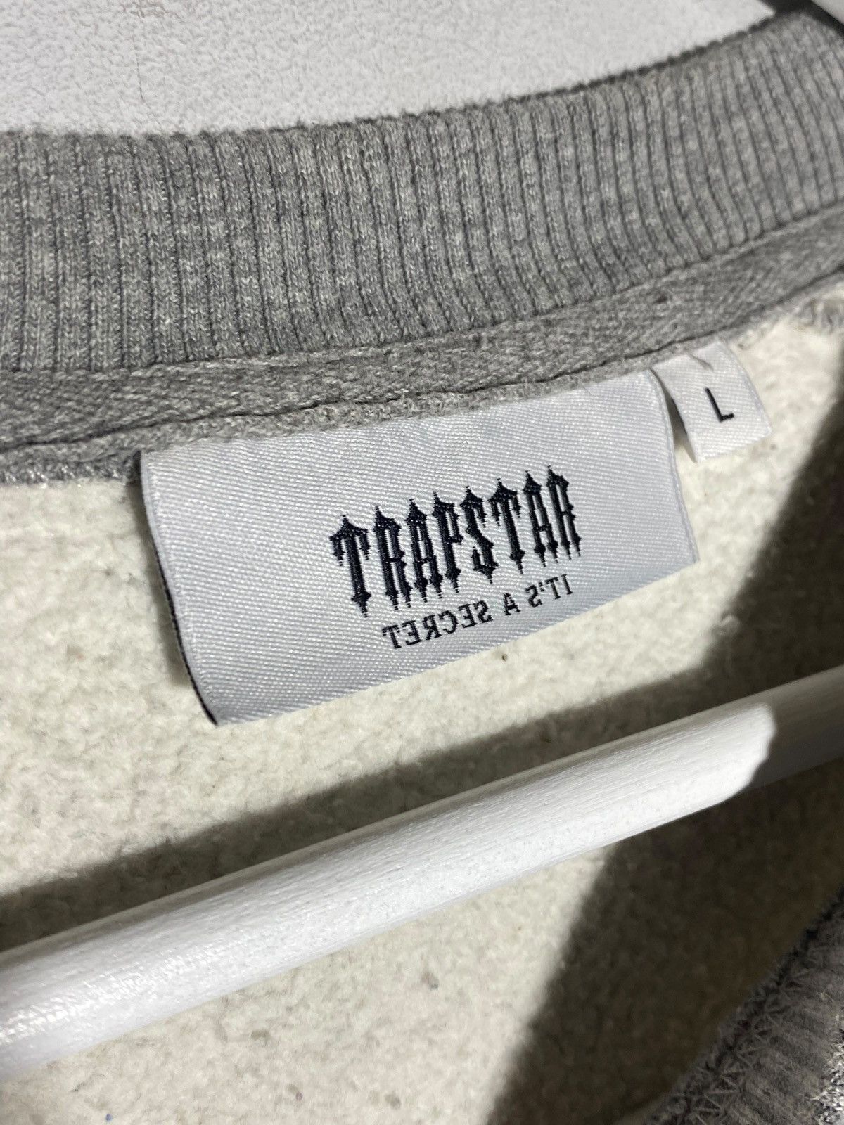 Trapstar London Trapstar Crewneck Grey Sweatshirt Size US L / EU 52-54 / 3 - 11 Thumbnail