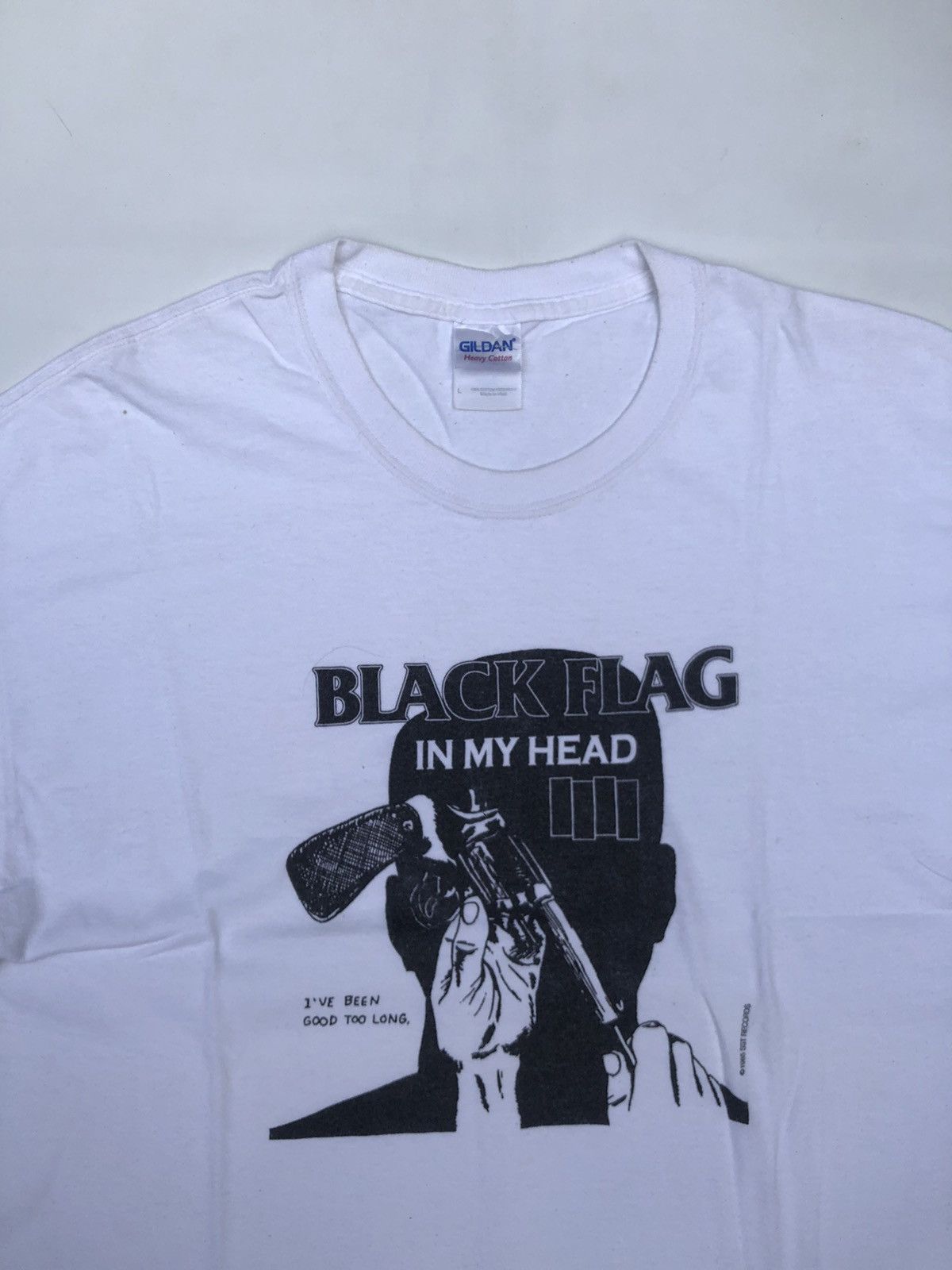 Band Tees Black Flag In My Head Cover Album Tshirt Tee Size US L / EU 52-54 / 3 - 3 Thumbnail