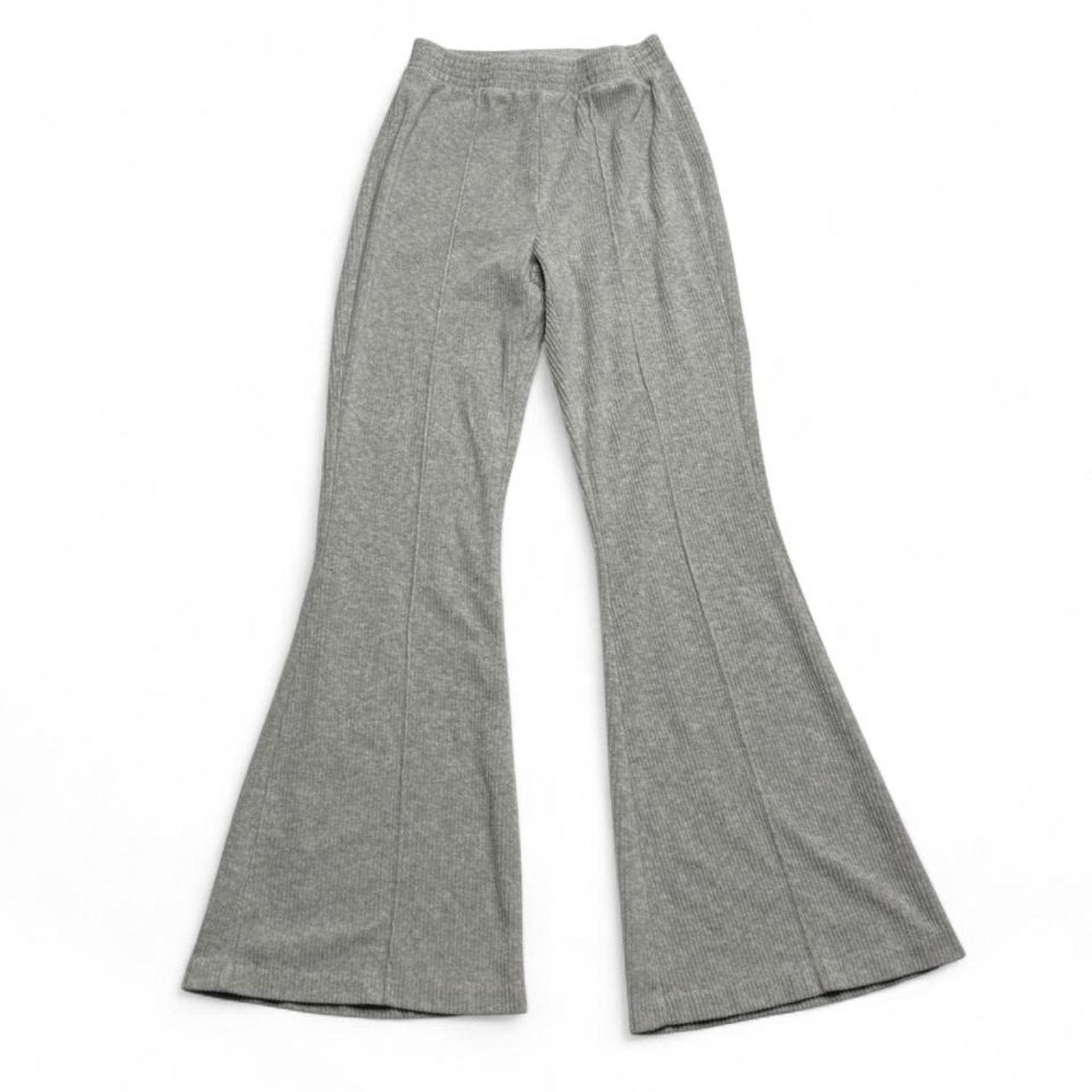 Other Aerie grey ribbed flare pants Size XS Size 26" / US 2 / IT 38 - 1 Thumbnail