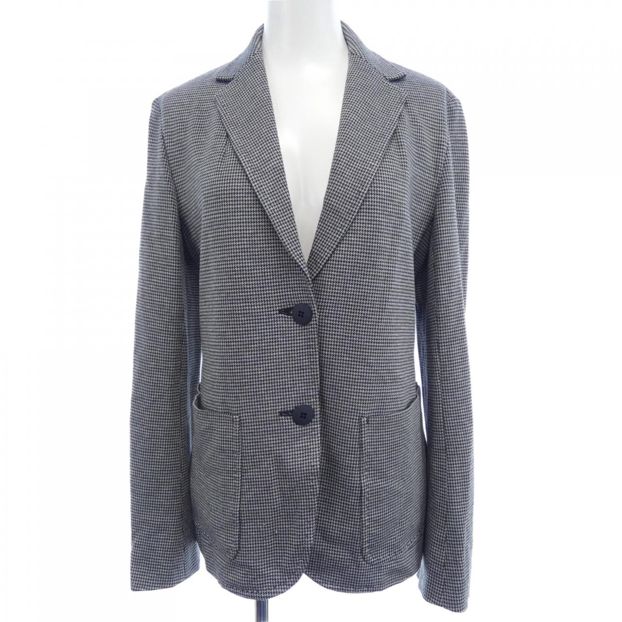 Max Mara Max Mara Studio Jacket Textile Outerwear Duty Free For Usa in Black, Women's