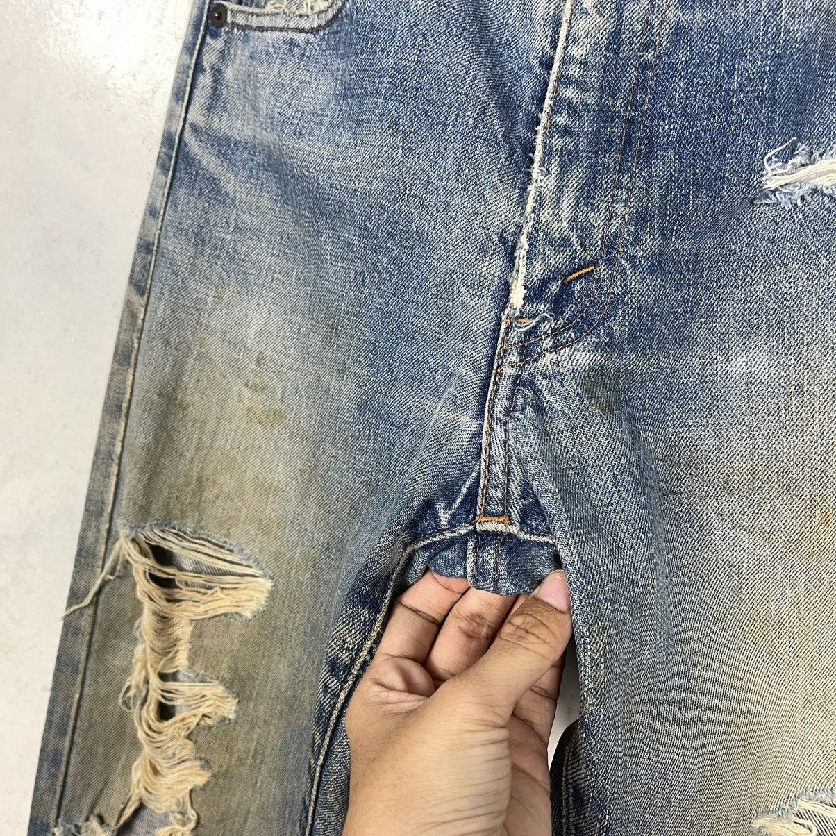 Levi's Vintage Levis Big E Made In Japan Trasher Button Fly Denim Size US 28 / EU 44 - 17 Thumbnail