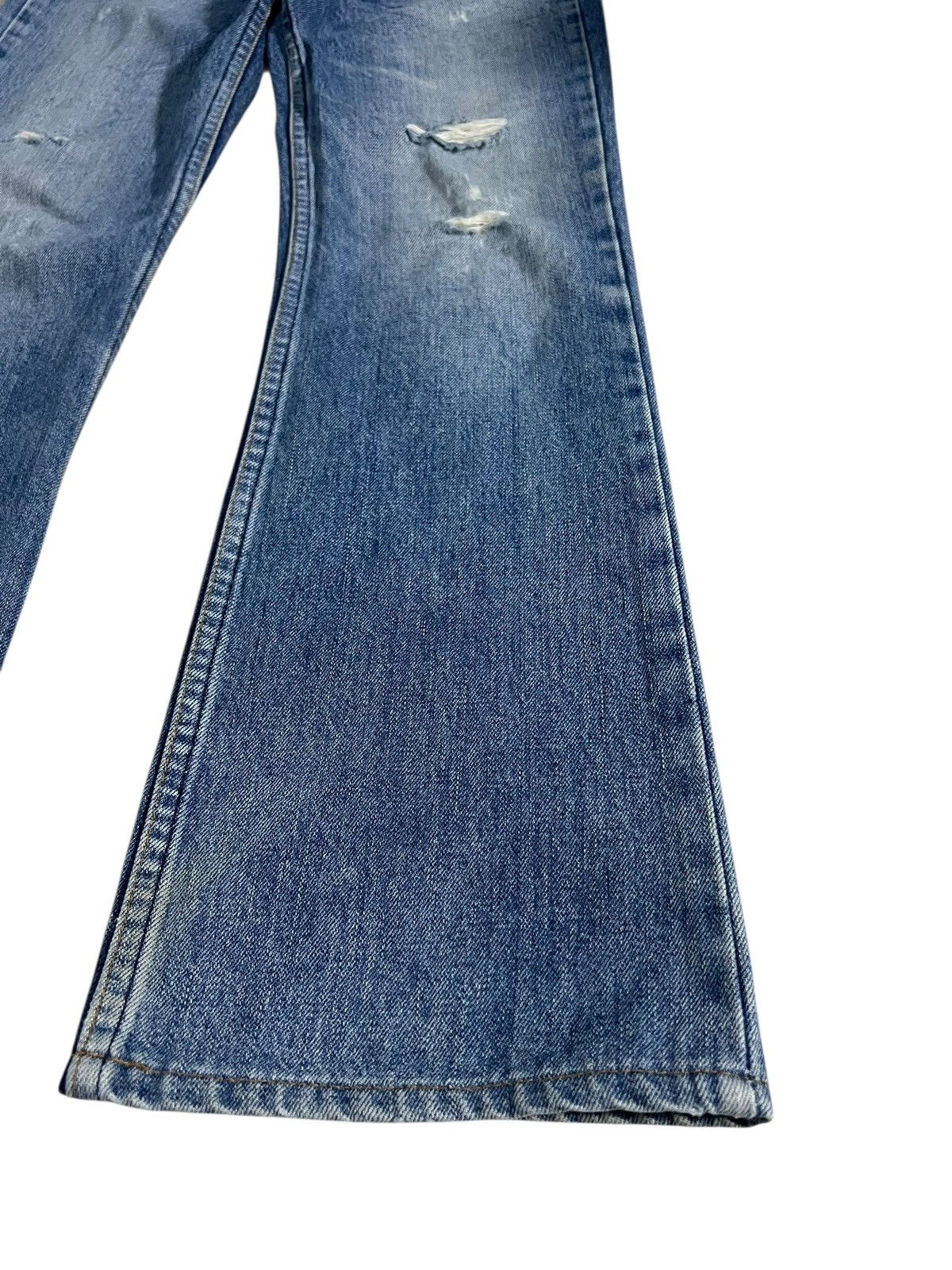 Levi's Vintage Flare Levi’s 517-03 Single R Distress Mud Wash Jean Size US 28 / EU 44 - 5 Thumbnail