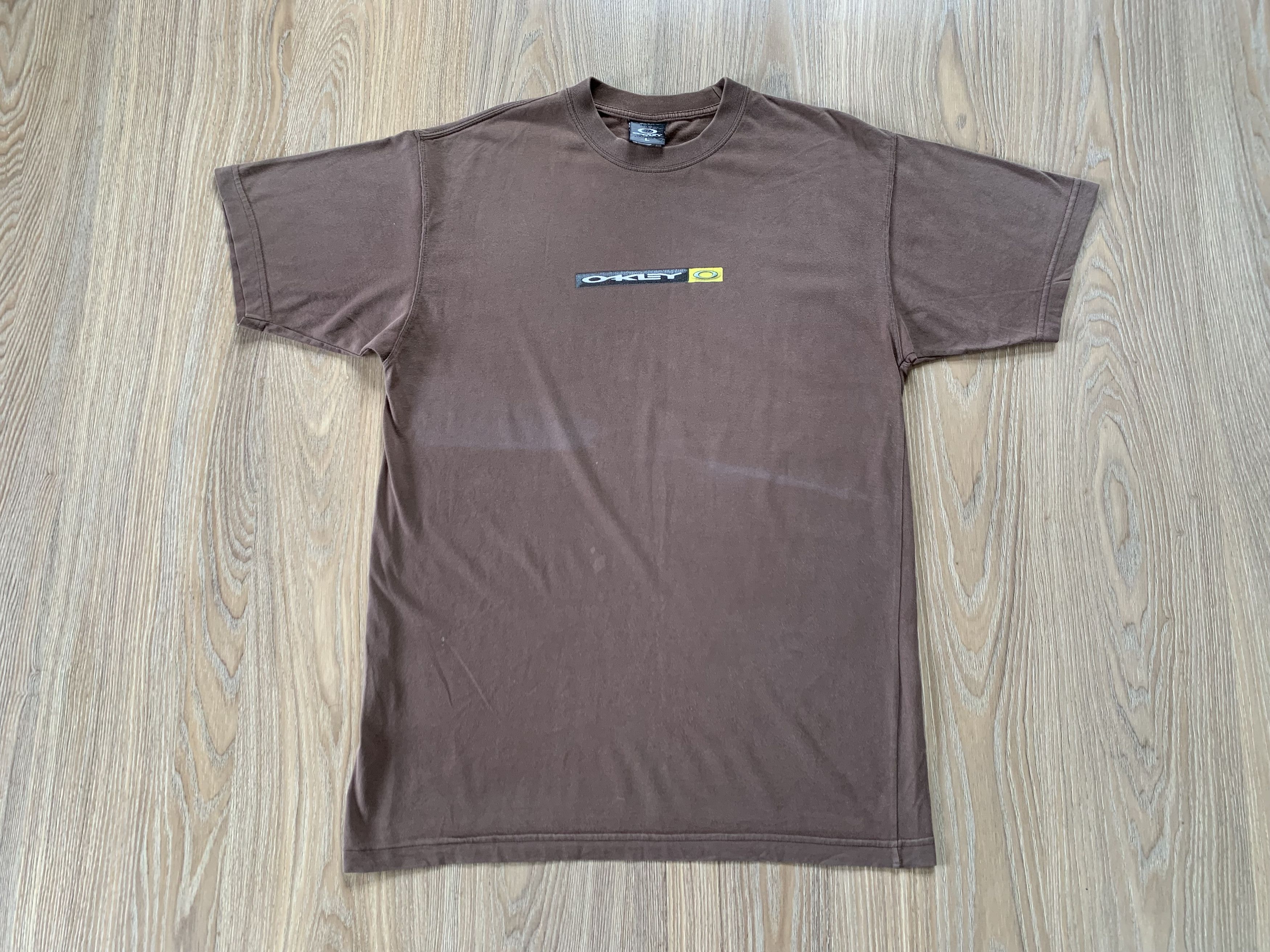 Oakley Oakley Vintage Center Logo Brown T-Shirt Size US L / EU 52-54 / 3 - 2 Thumbnail