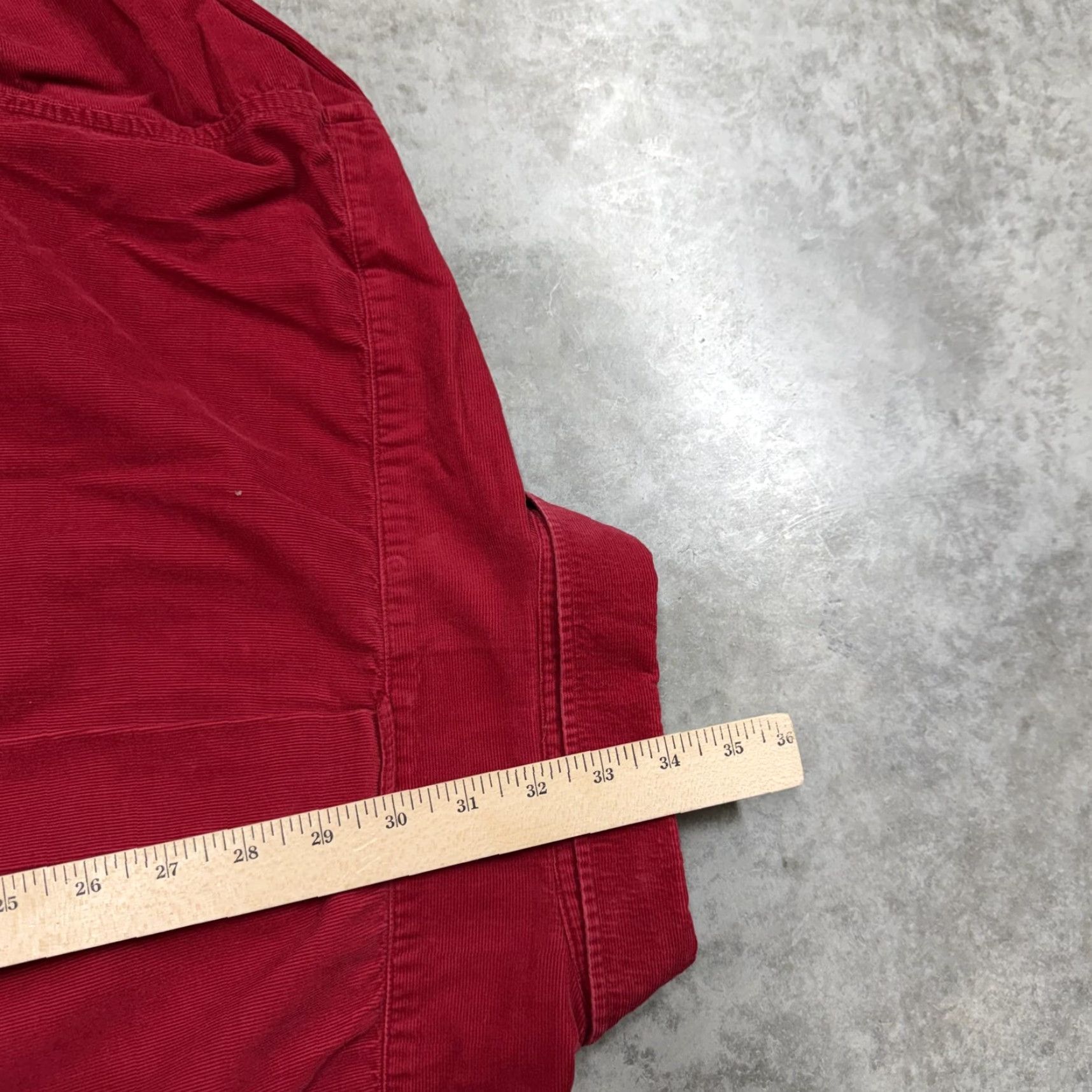Vintage Kevin's Plantation Collection Shirt Mens XL Red Corduroy Button Long Sleeve Size US XL / EU 56 / 4 - 5 Thumbnail
