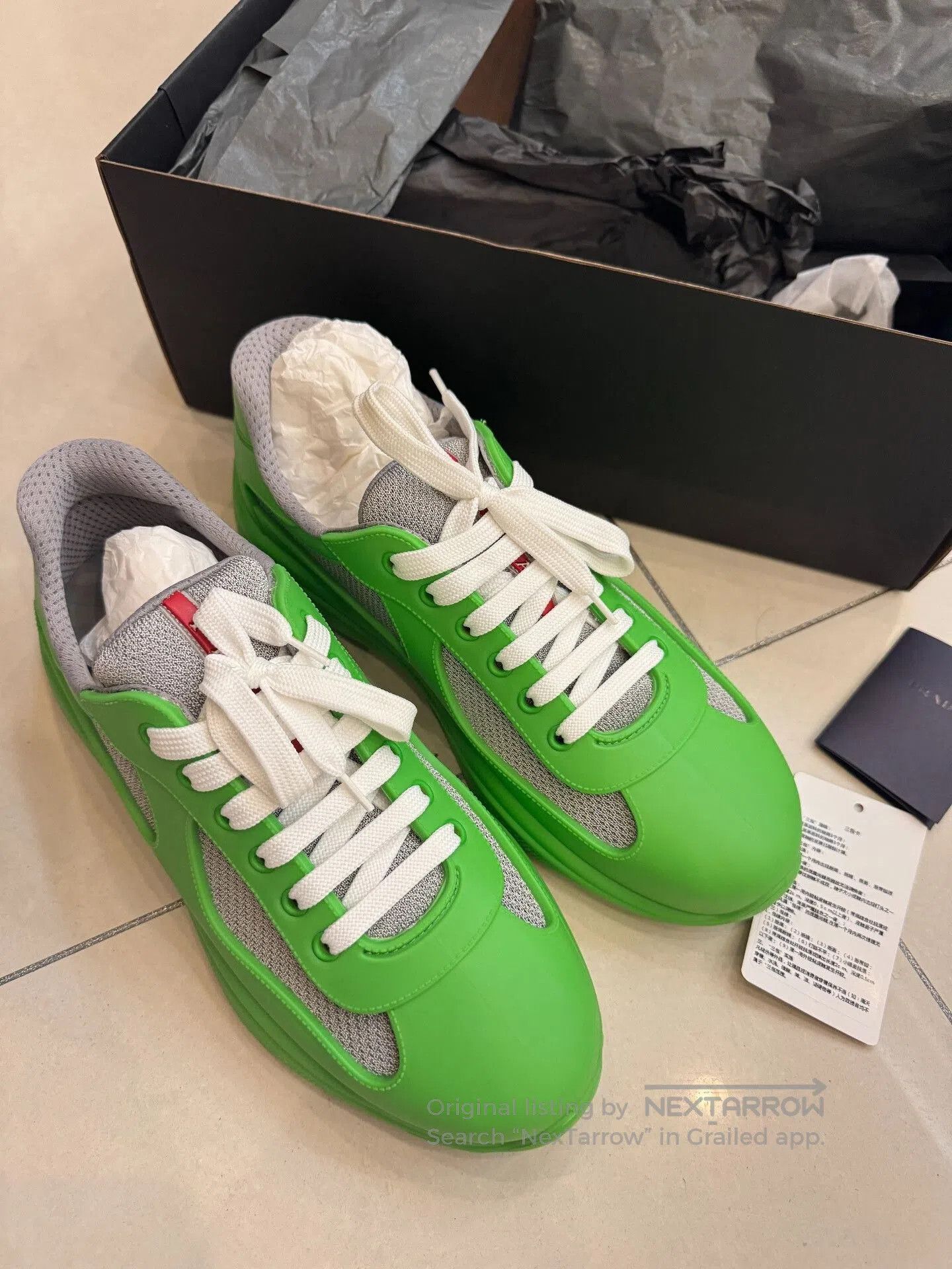 Prada Prada America's Cup Limited Green. Size US 9 / EU 42 - 1 Thumbnail