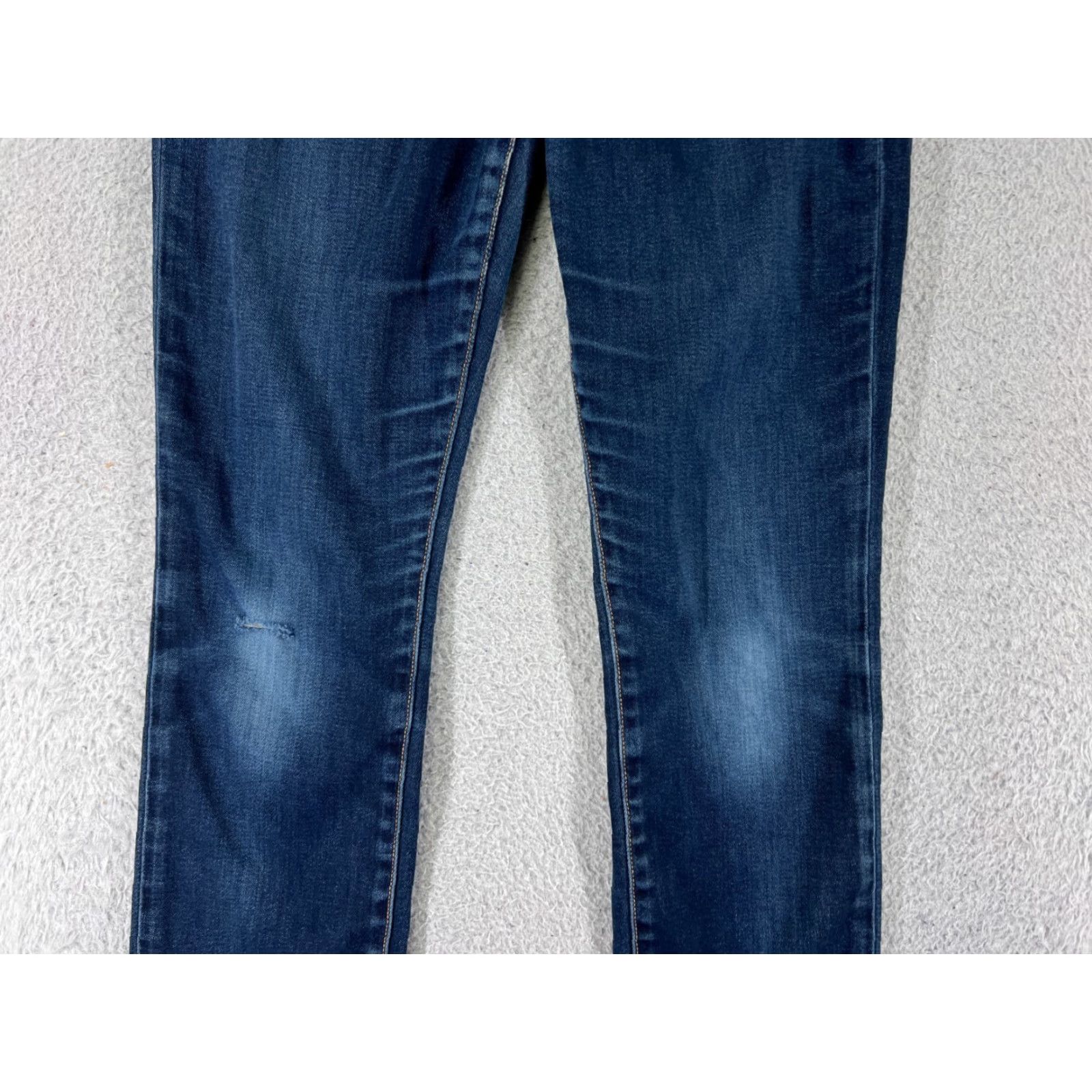 Lucky Brand Lucky Brand Jeans Womens 4 Blue Denim Skinny Low Rise 25x28 90s American Pocket 5-Pocket Design Regular Cotton Blend Size 27" / US 4 / IT 40 - 6 Thumbnail