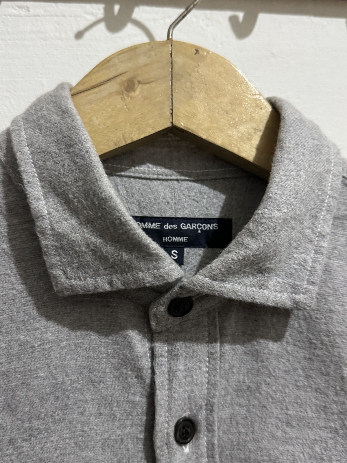 Comme des Garcons CdGH AD2013 "HL-B309" Hybrid Plaid Flannel Button Up Shirt Size US S / EU 44-46 / 1 - 4 Thumbnail