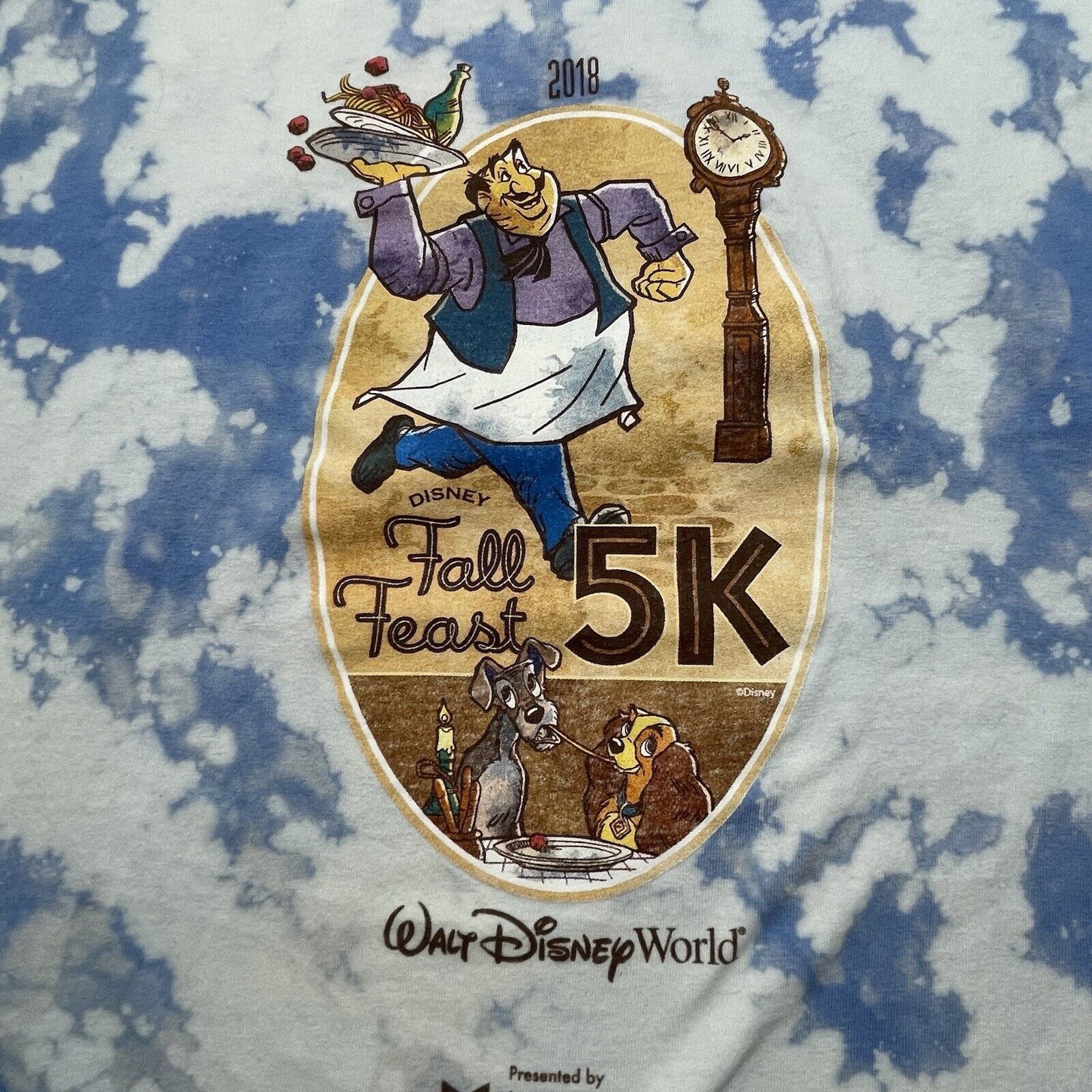 Hanes RunDisney Disney World 2018 Fall Feast 5K Race Graphic Tee Size US M / EU 48-50 / 2 - 2 Thumbnail