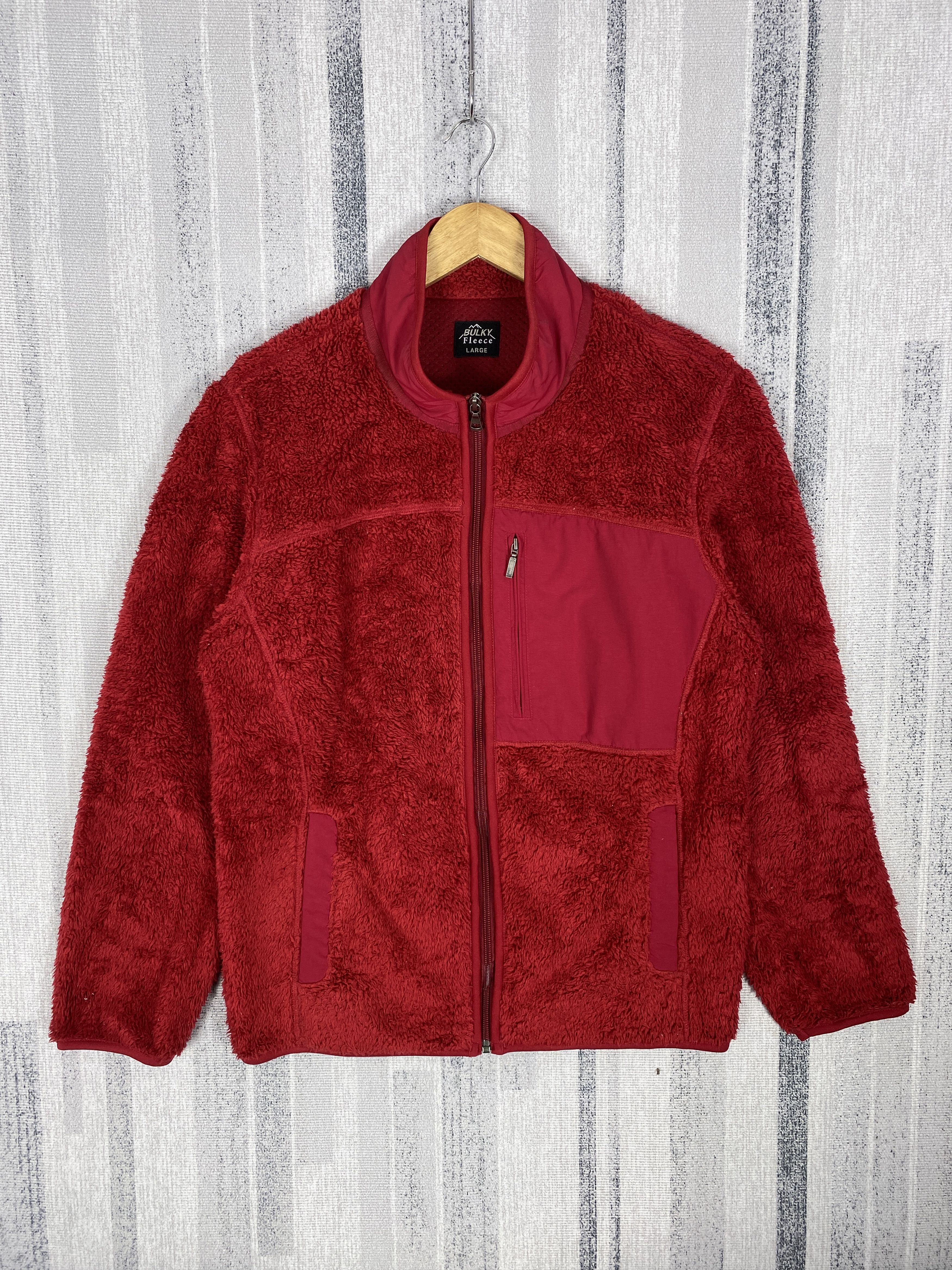 Uniqlo Vintage Uniqlo Bulky Fleece Jacket Size US S / EU 44-46 / 1 - 1 Thumbnail