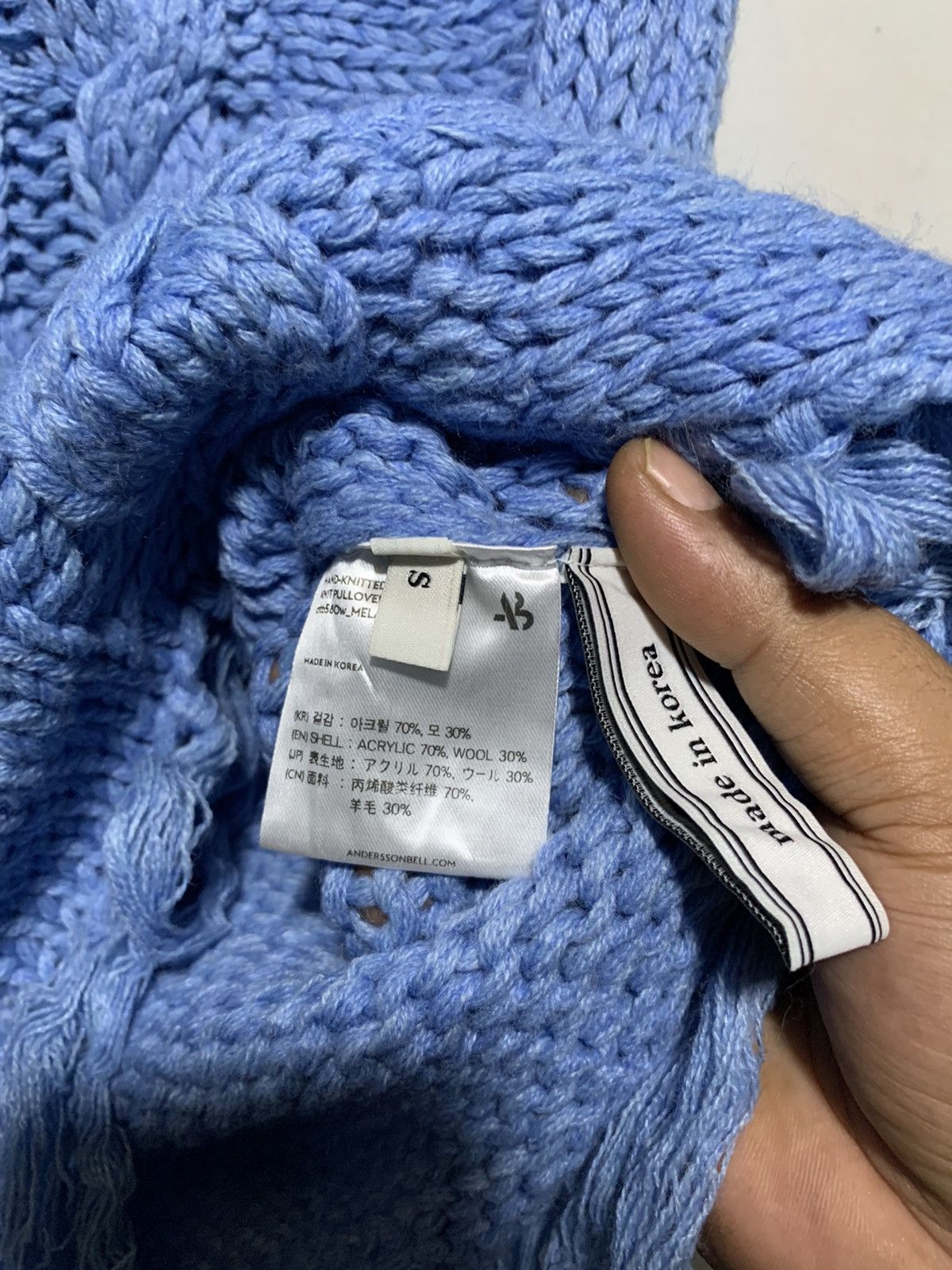 Andersson Bell AW2020 Andersson Bell hand knitted sleeveless knit pullover Size S / US 4 / IT 40 - 12 Thumbnail