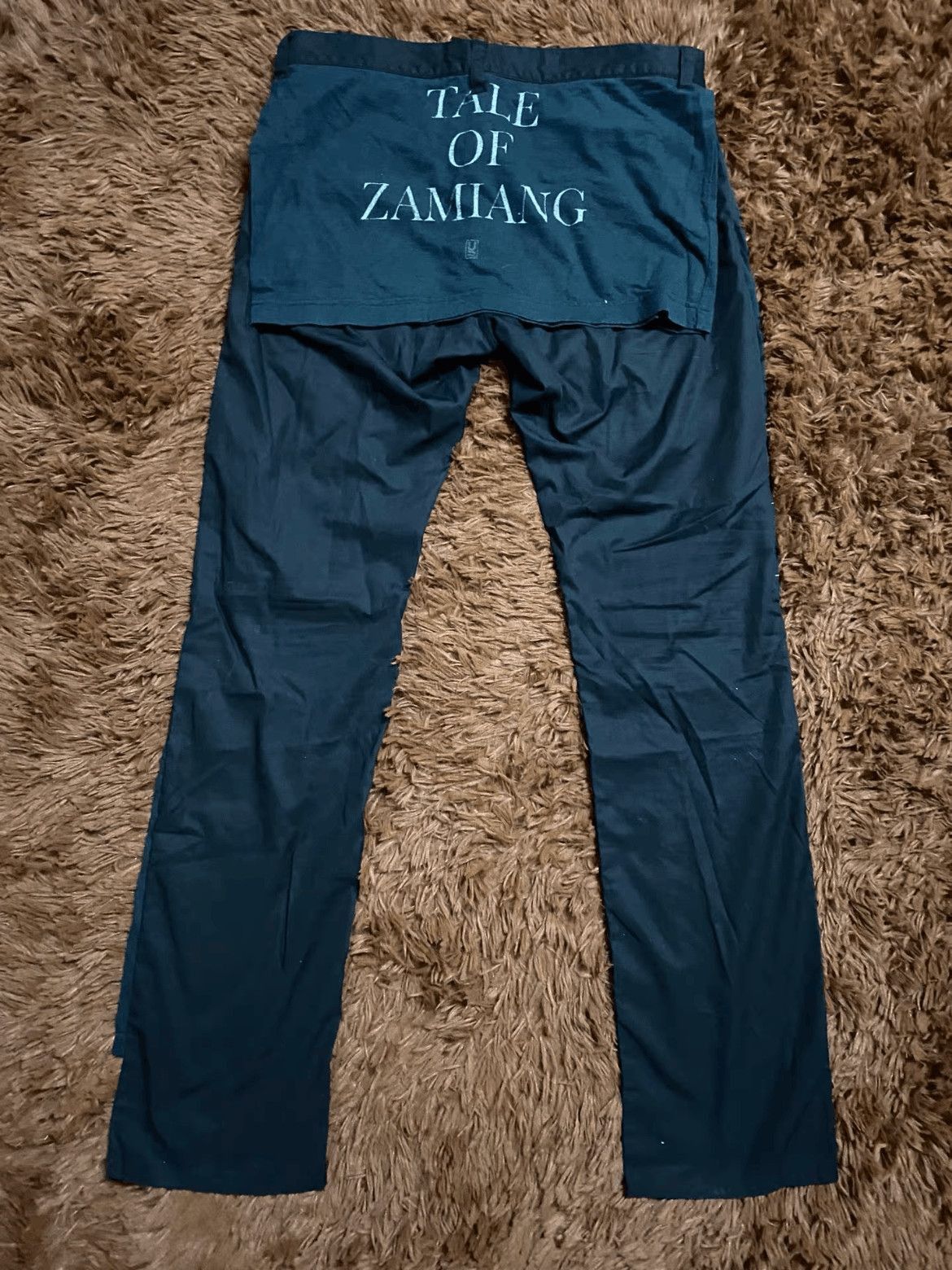 Undercover Sz 3 Undercover 06SS T-period Slogan Pants-2508 Size US 31 - 2 Thumbnail