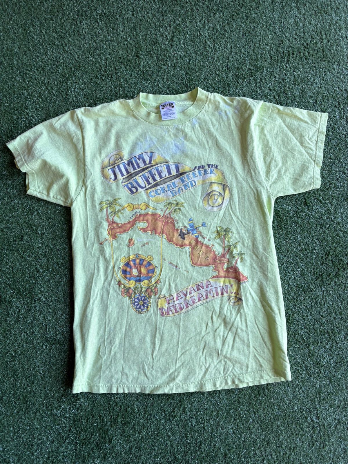 Band Tees × Vintage Vintage 1997 Jimmy Buffett Havana Dreamin Band tour T-shirt Size US L / EU 52-54 / 3 - 1 Thumbnail