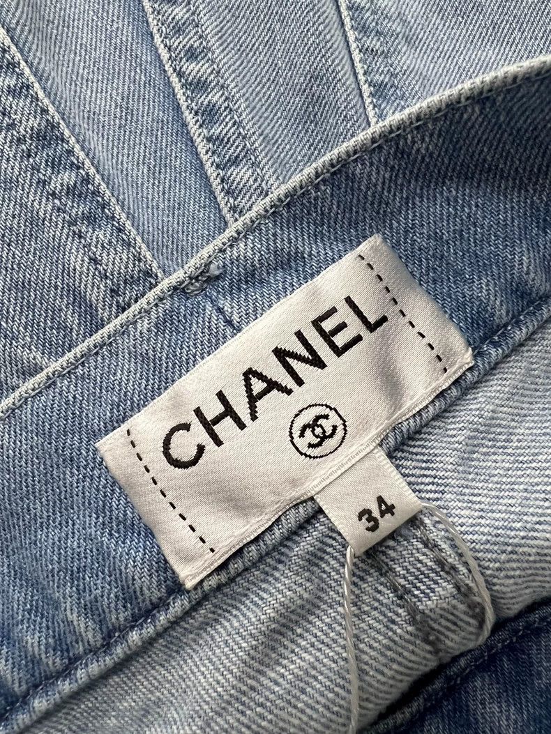 Chanel Chanel 24P hollow flower high-waisted shorts Size 42" / US 20 - 4 Thumbnail