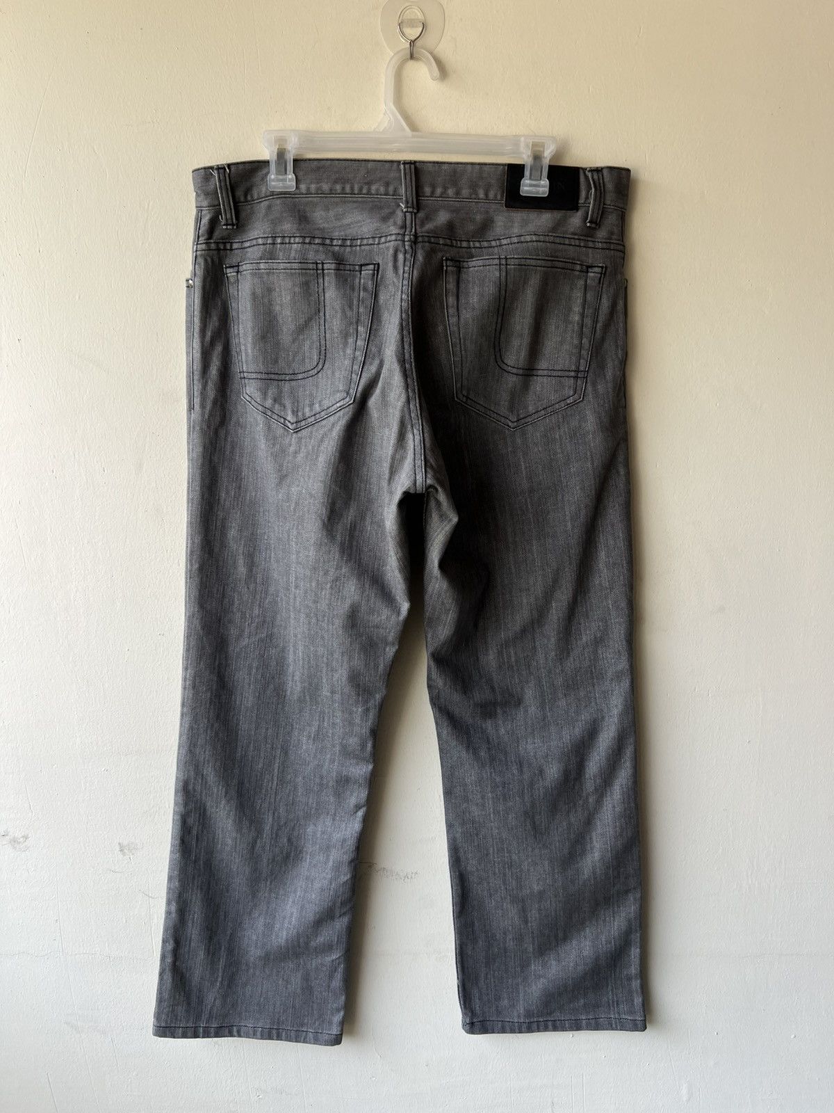 Lanvin Vintage Lanvin Collection Stretch Grey Denim Jeans Size US 34 / EU 50 - 3 Thumbnail