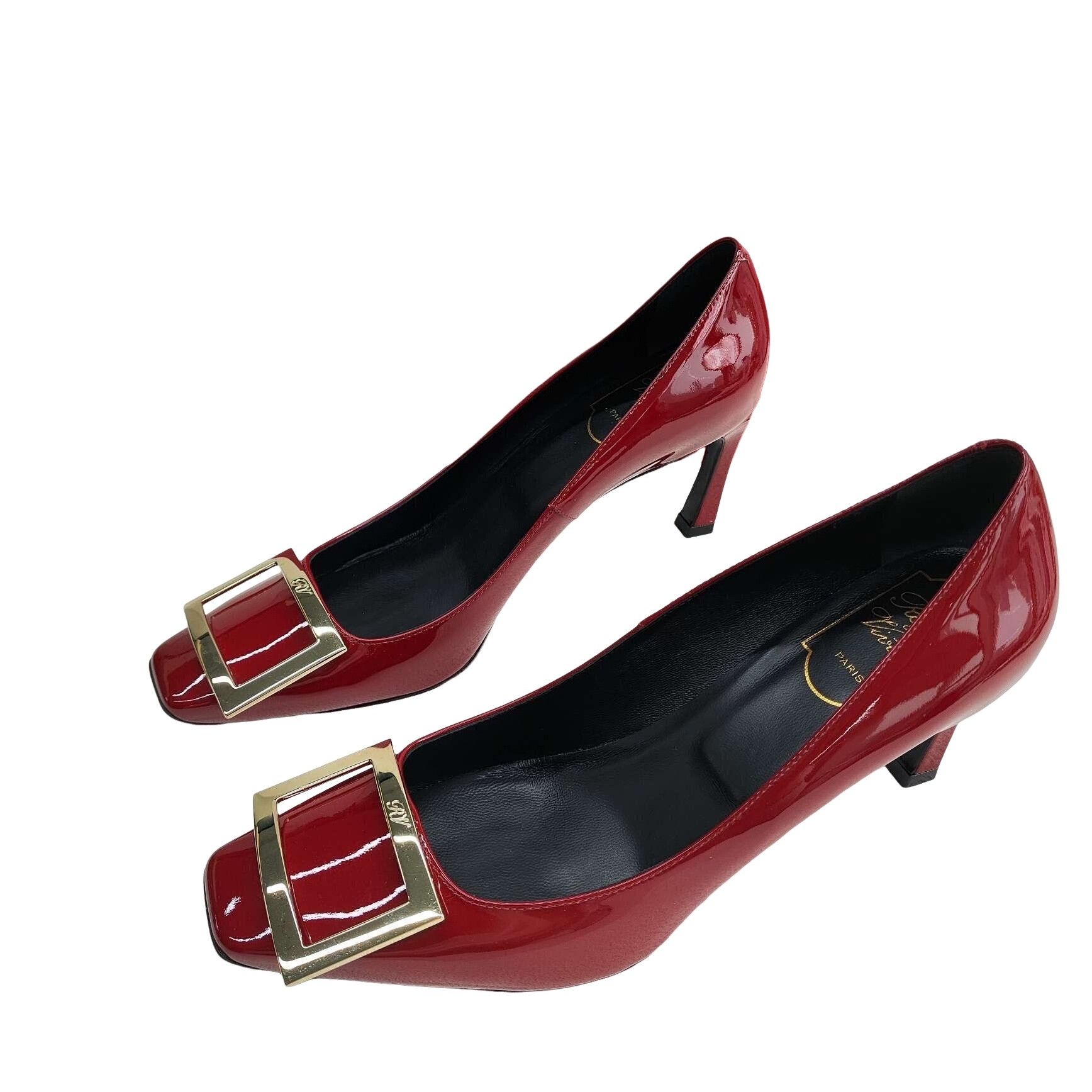 Roger Vivier Roger Vivier Belle Vivier Patent Leather Pumps Size 38 Size US 8 / IT 38 - 1 Thumbnail