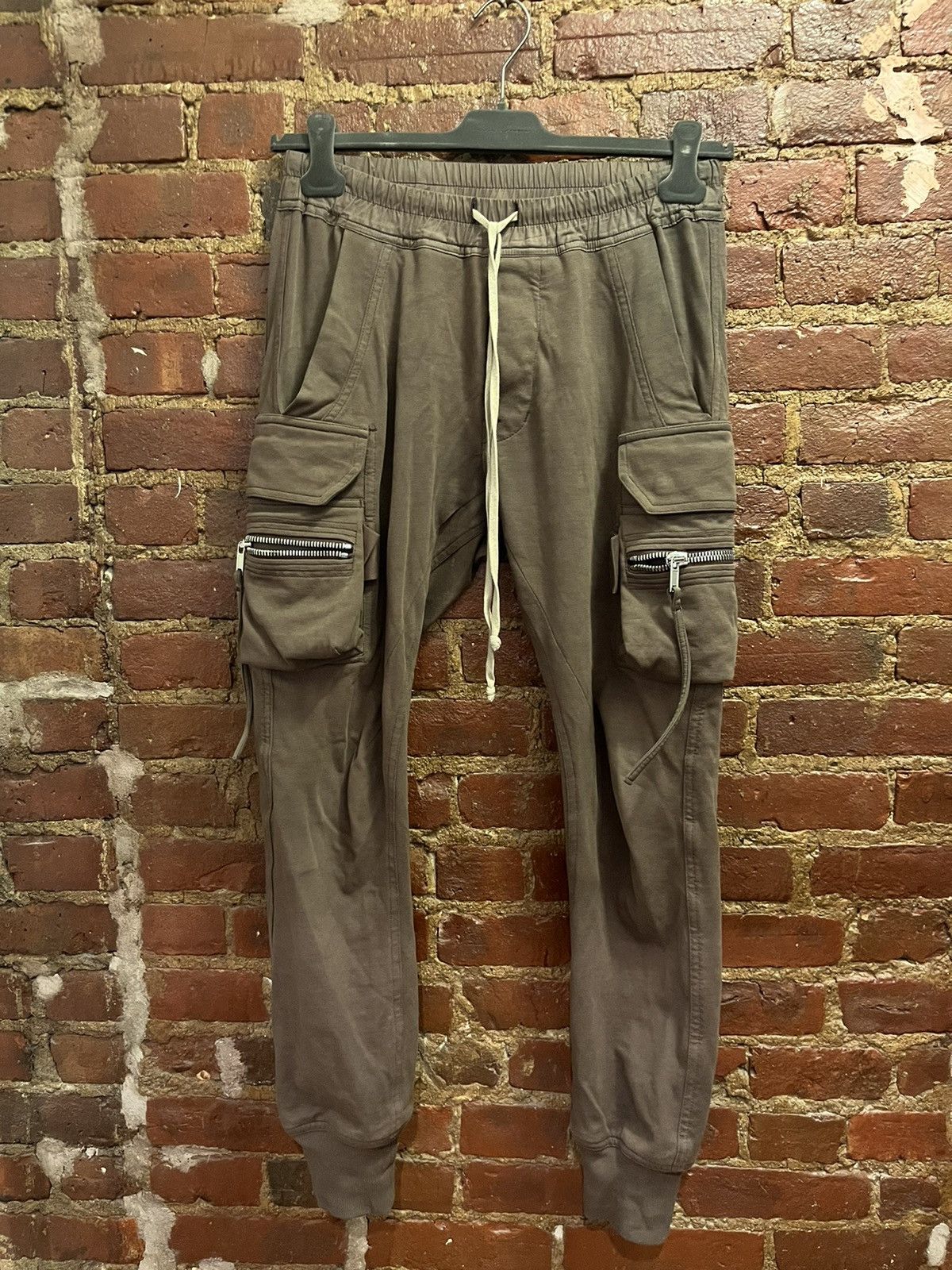 Rick Owens Rick owens raisin mastodon cargo joggers size 48 | Grailed