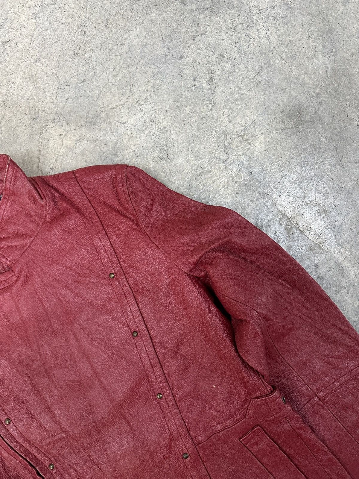 Japanese Brand × Tornado Mart 🔥RARE🔥 Vintage Tornado Mart Leather Jacket Size US S / EU 44-46 / 1 - 5 Thumbnail