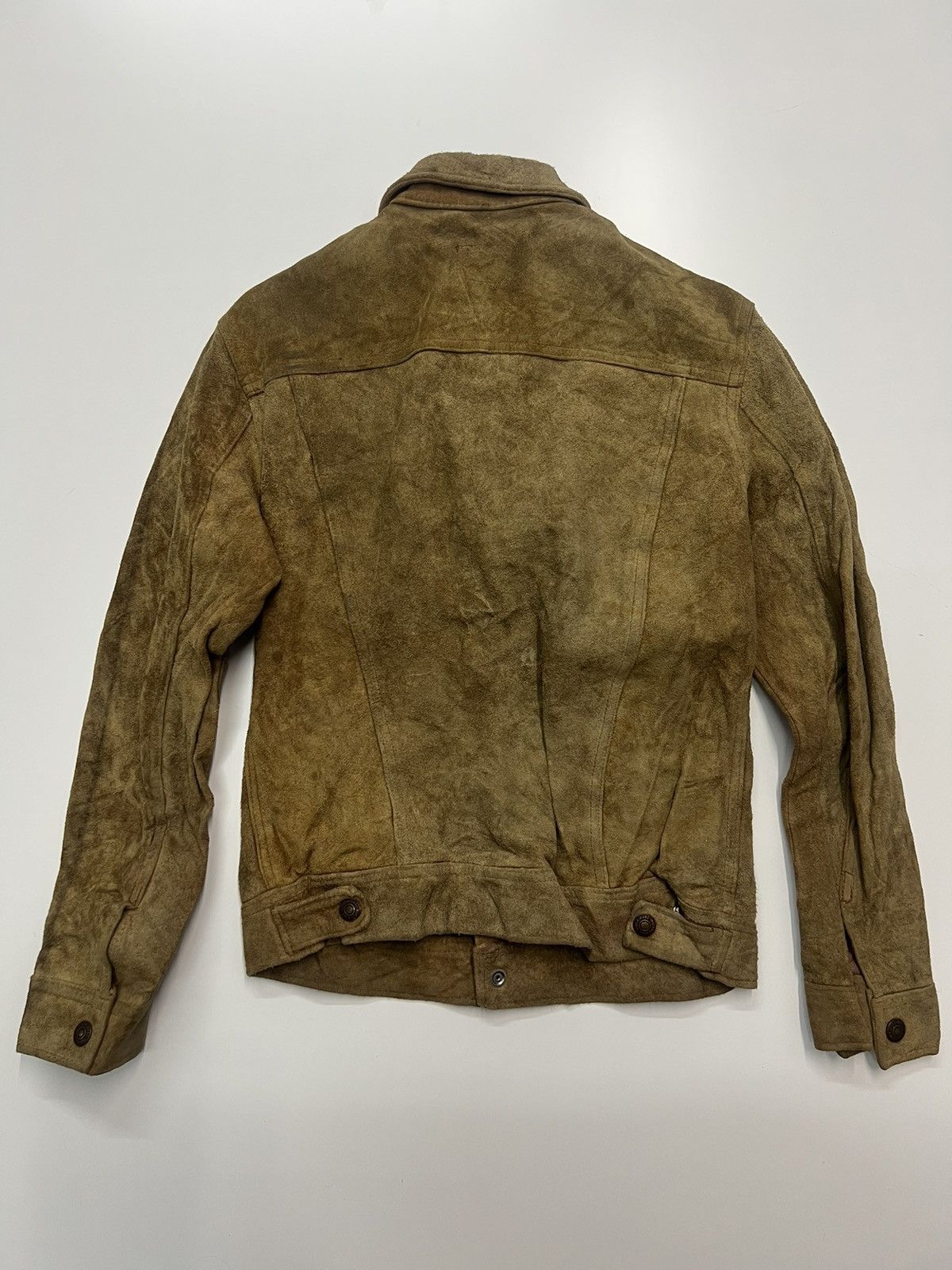 Johnbull JOHN BULL LEATHER TRUCKER JACKET Size US S / EU 44-46 / 1 - 6 Thumbnail