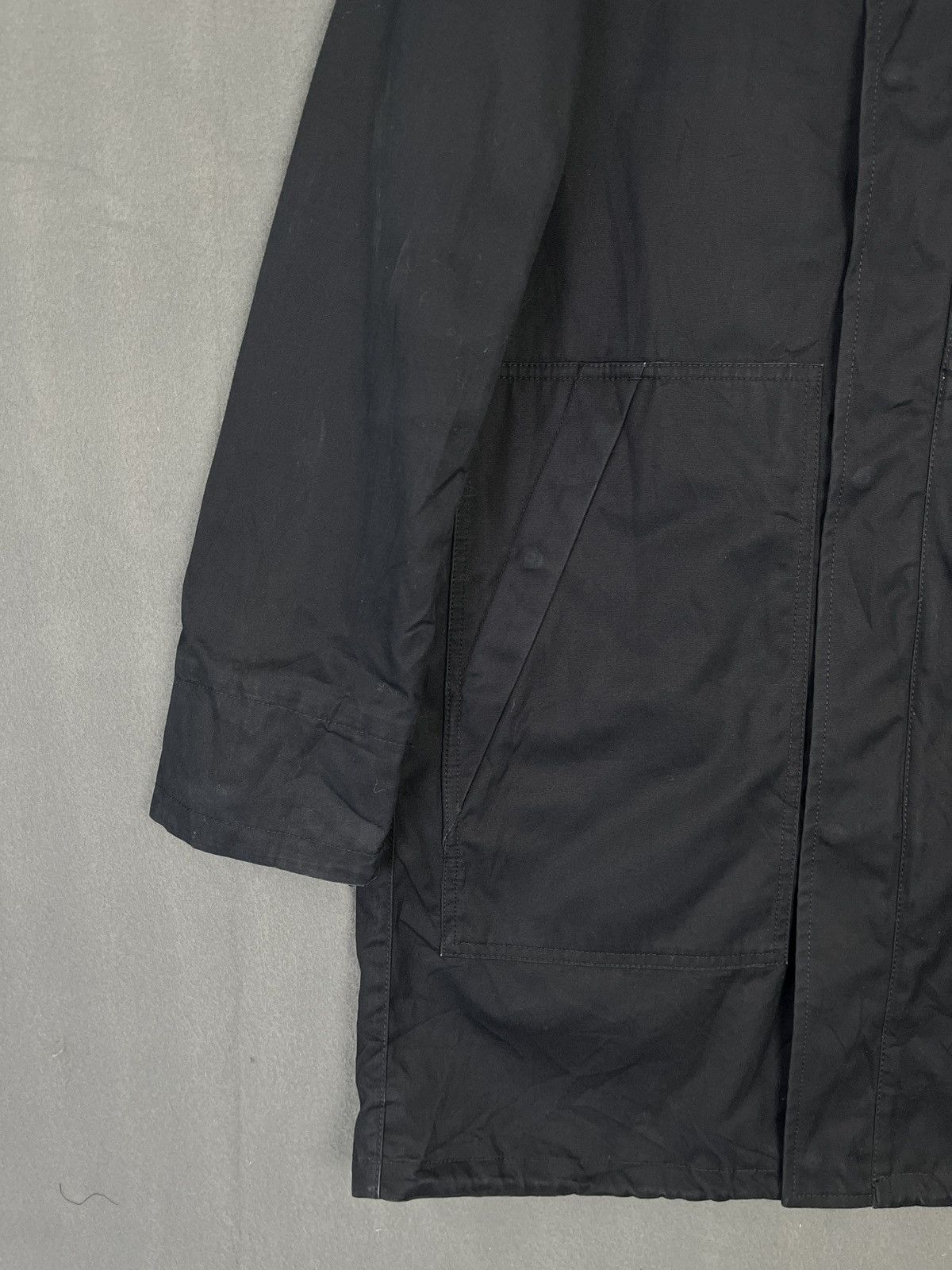 Christophe Lemaire Uniqlo x Lemaire Black Fishtail Parka Size US L / EU 52-54 / 3 - 4 Thumbnail